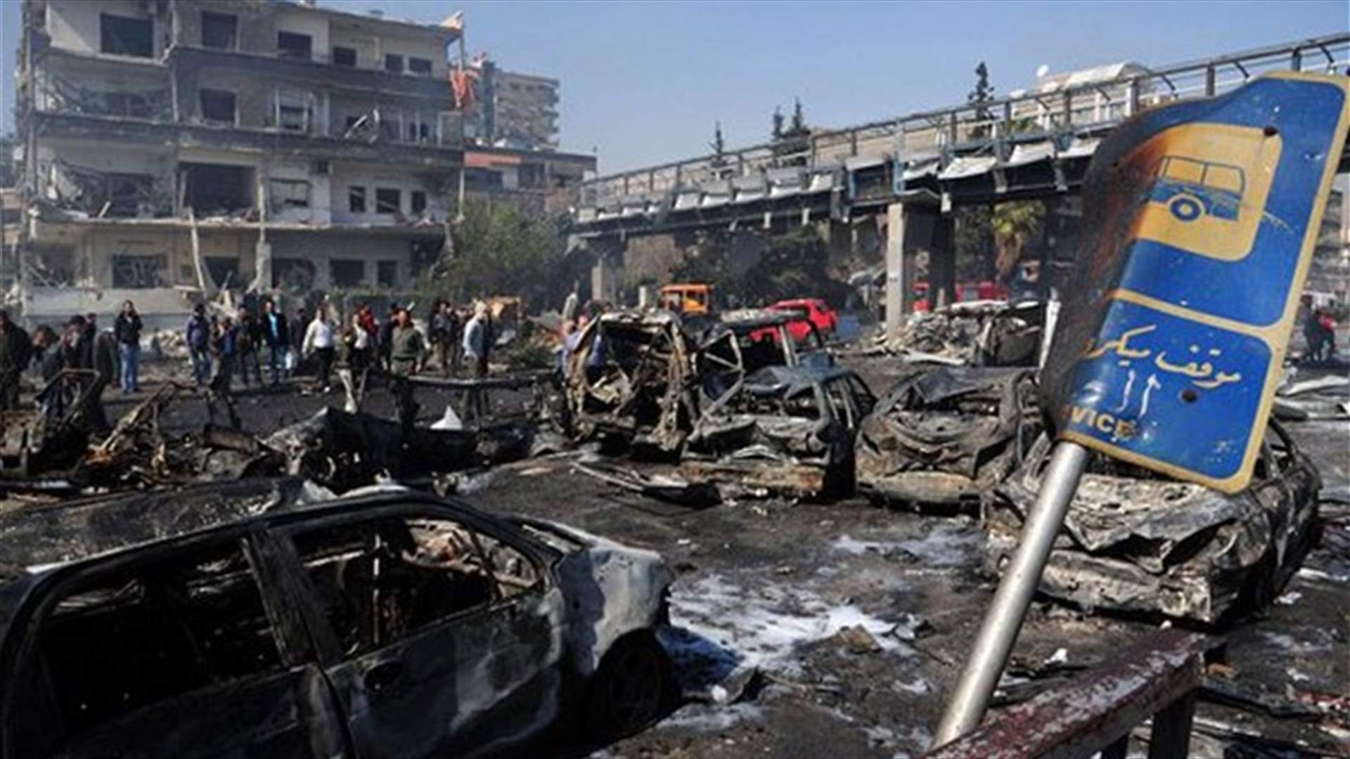انفجار في نادي الضباط في دمشق... وداعش يعلن مسؤوليته
