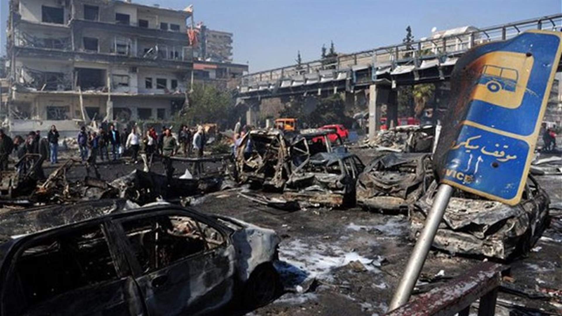 Suicide blast at Damascus police club kills several- interior ministry
