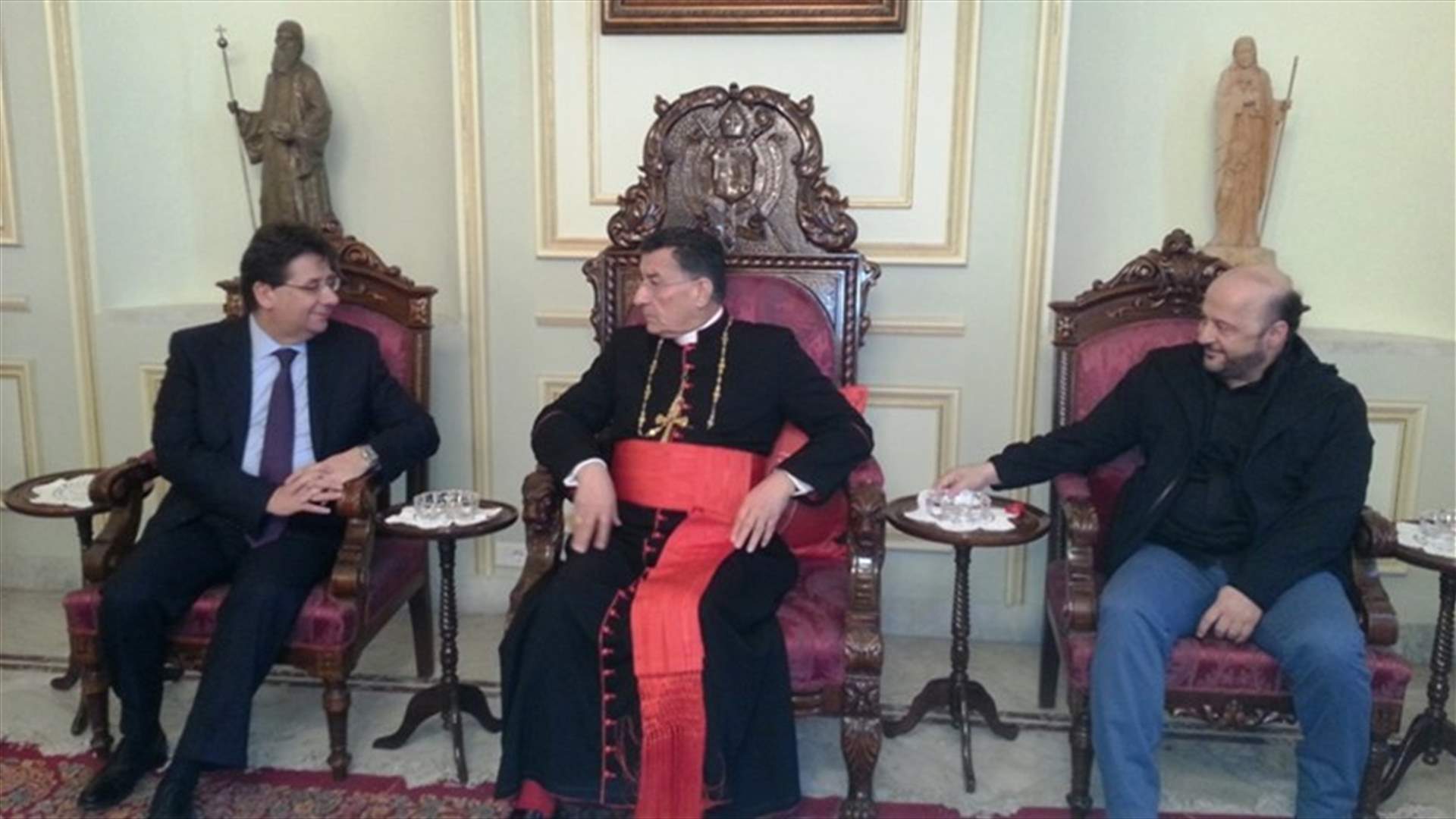 كنعان من بكركي: لضرورة الاحتكام إلى رأي الناس 