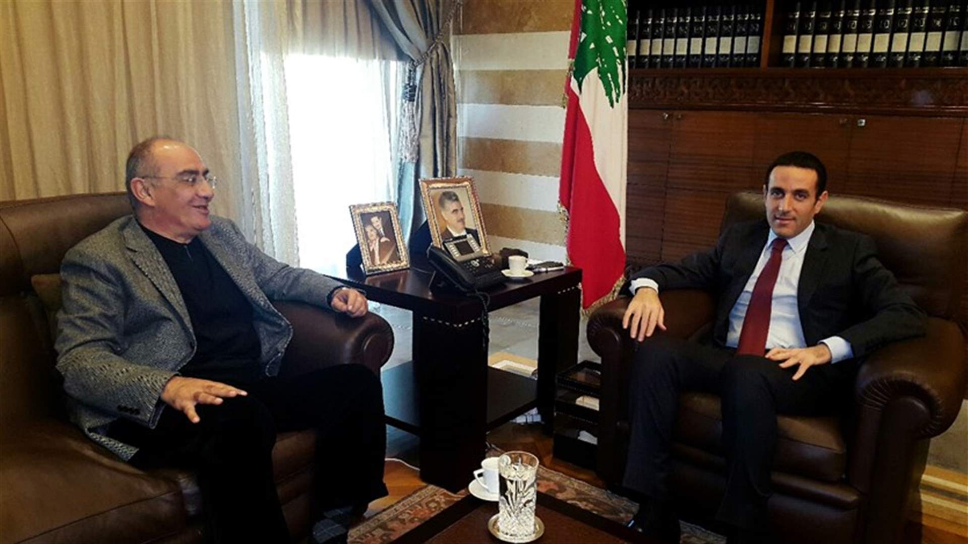 نادر الحريري عرض الاوضاع مع سعيد