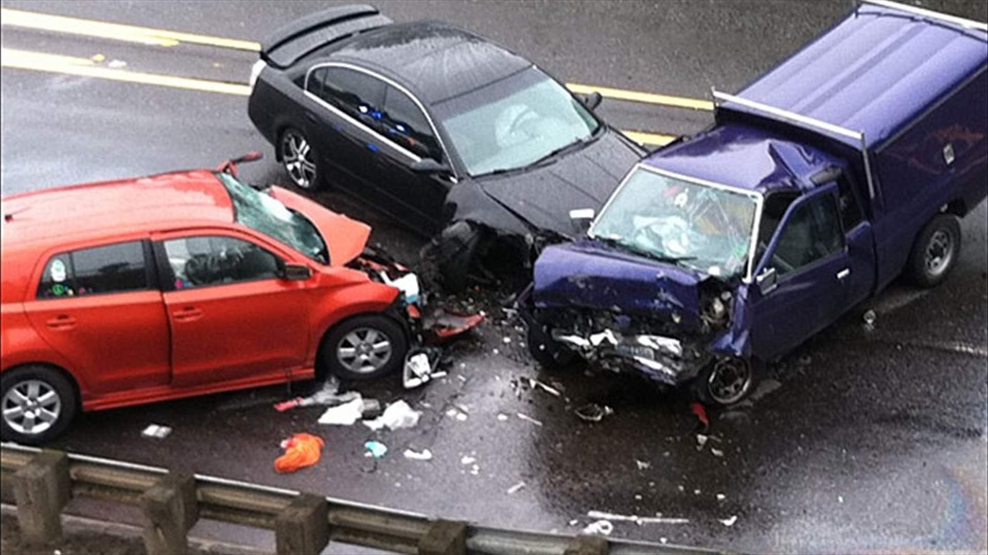 Traffic accidents down by 45% in 2015