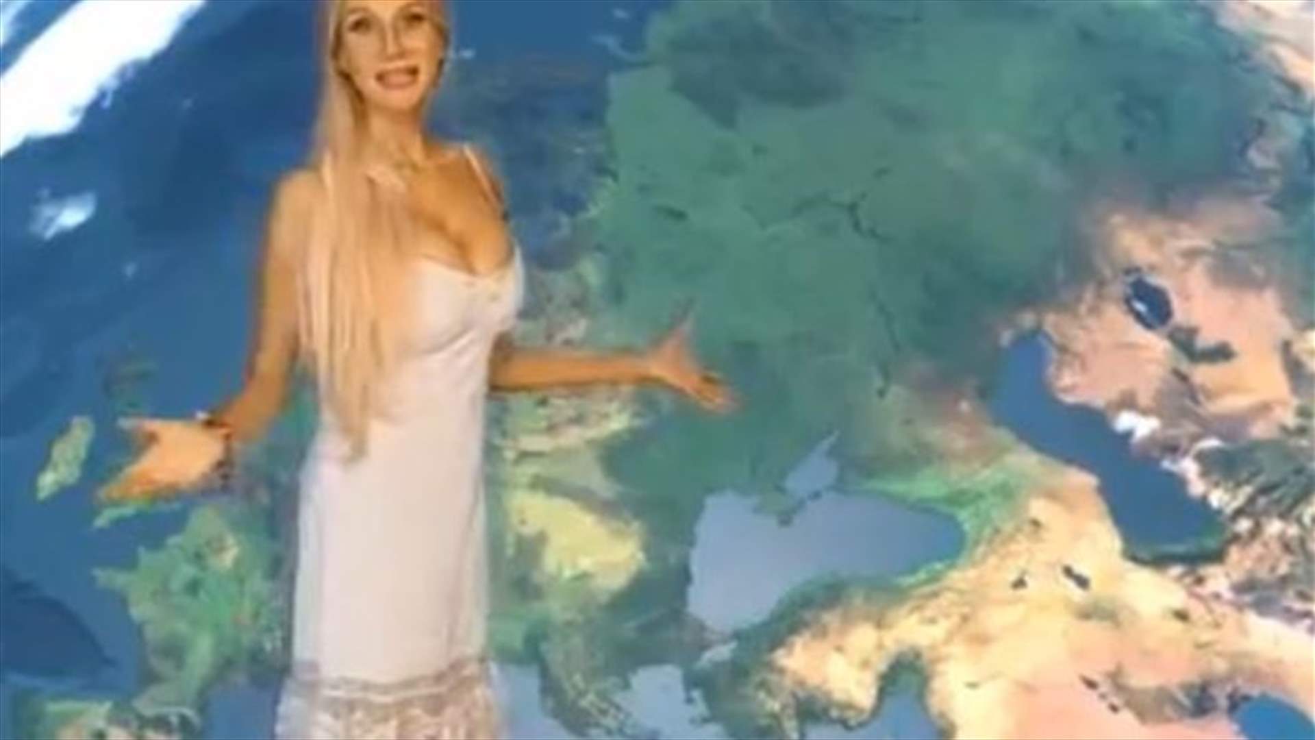 بالفيديو: هكذا تُقدم نشرة الأحوال الجويّة في روسيا