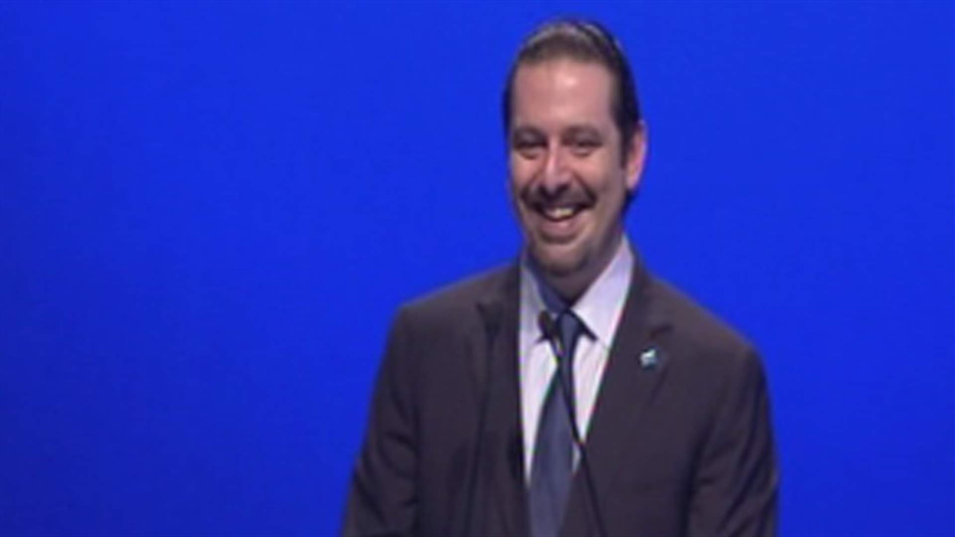 [VIDEO] Hariri says Lebanon will never be an "Iranian province"