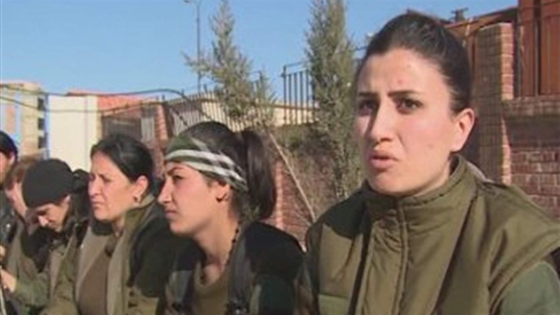 REPORT: Syrian Kurdish women undergo training in Syria’s Hasakah  
