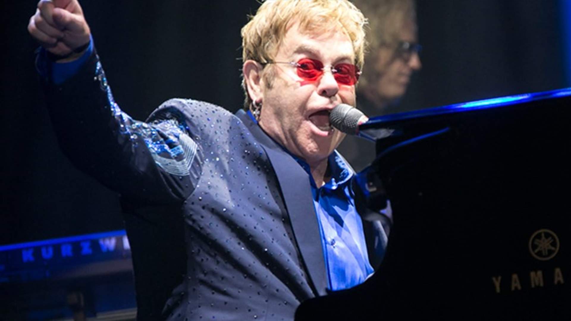 Elton John Performs Surprise Concert