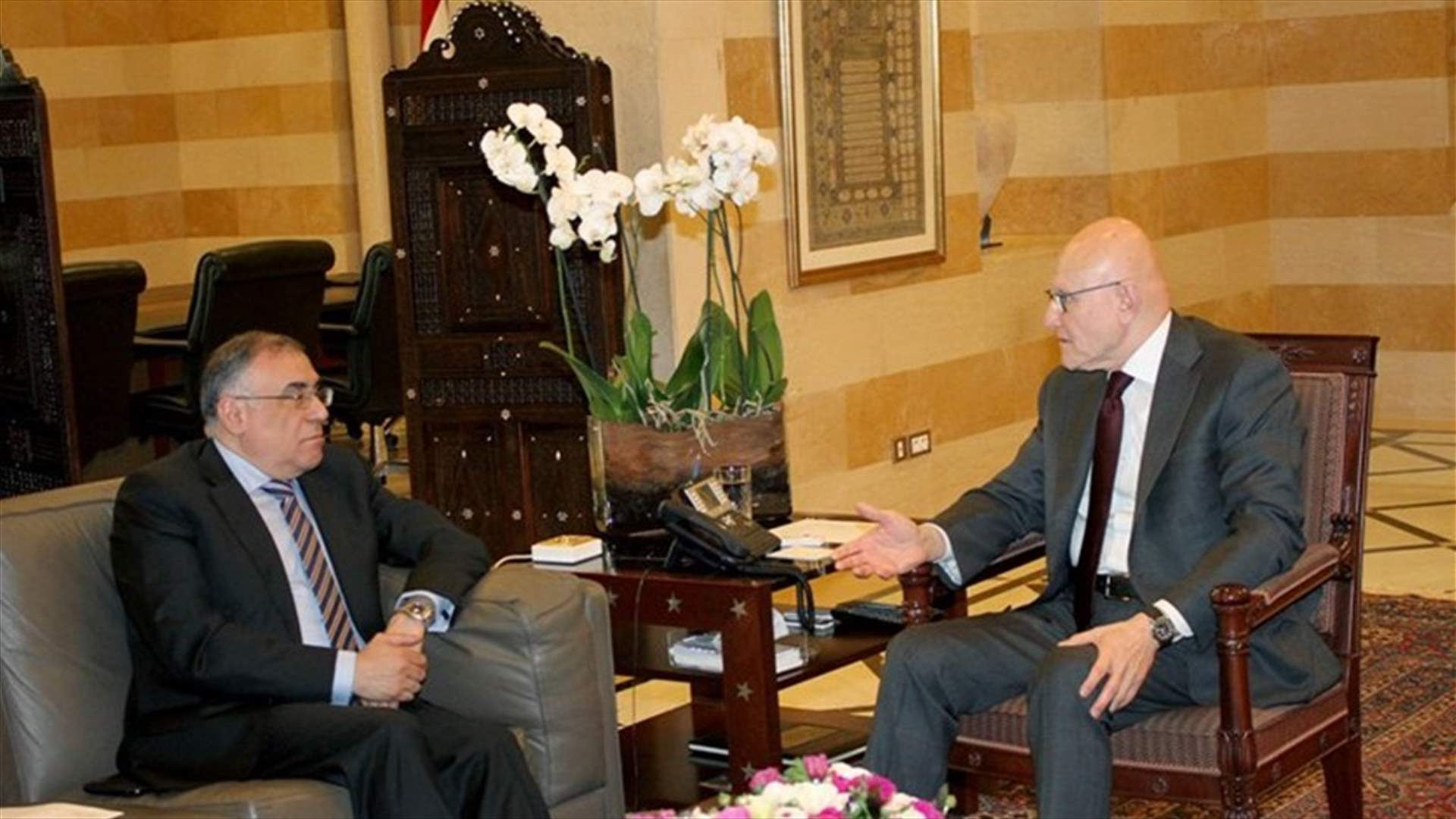Egypt’s President al-Sisi sends letter to PM Salam