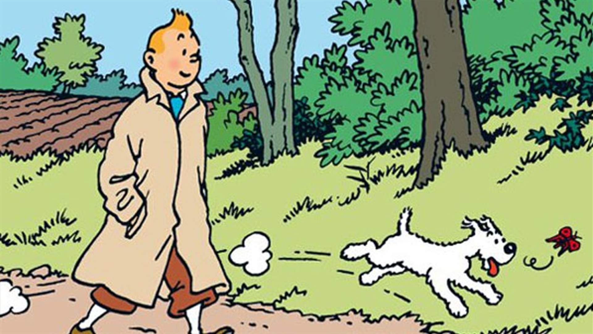 بالصور- وصول Tintin et Milou الى لبنان