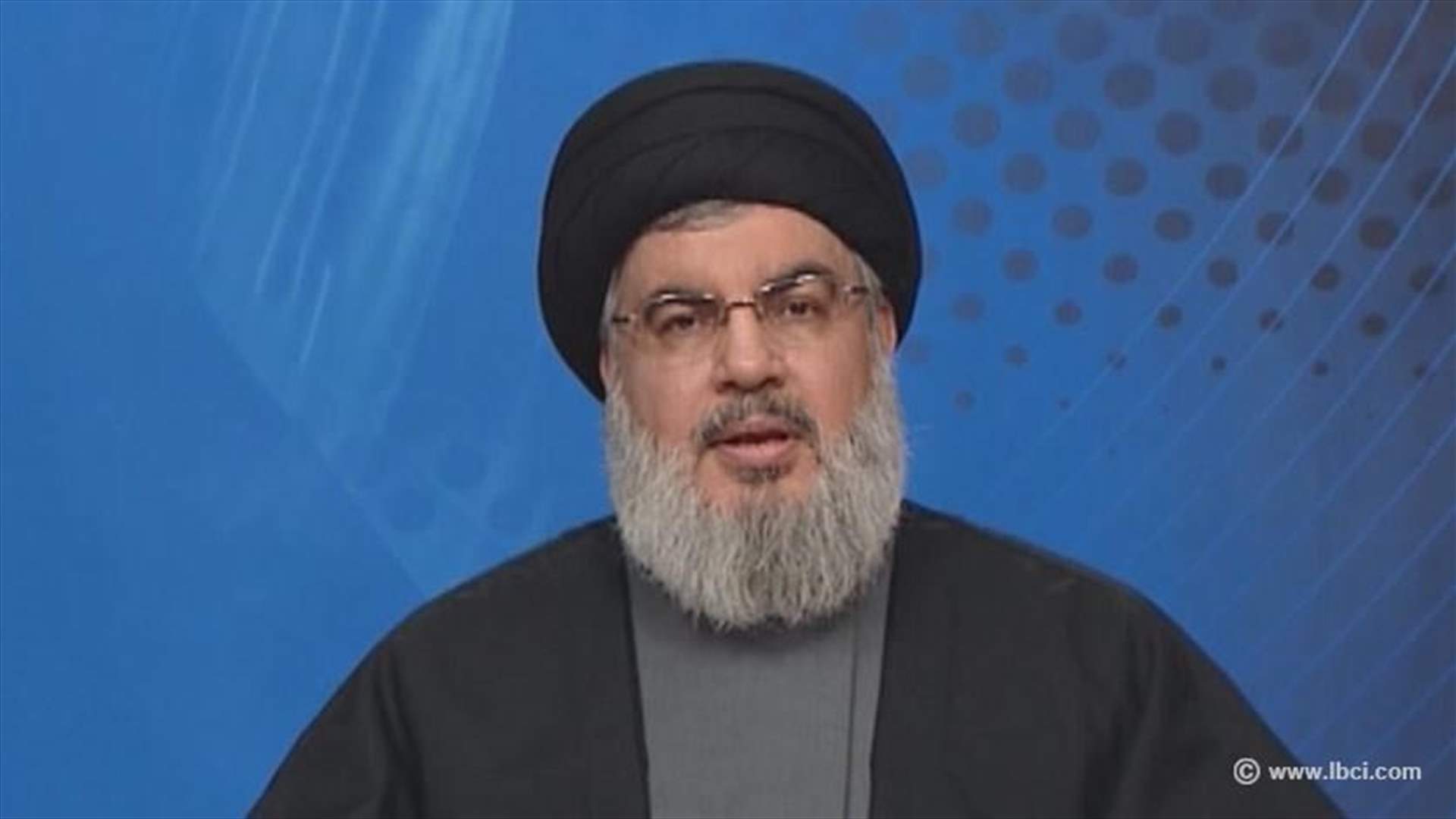 Hezbollah’s Nasrallah delivers a televised speech 