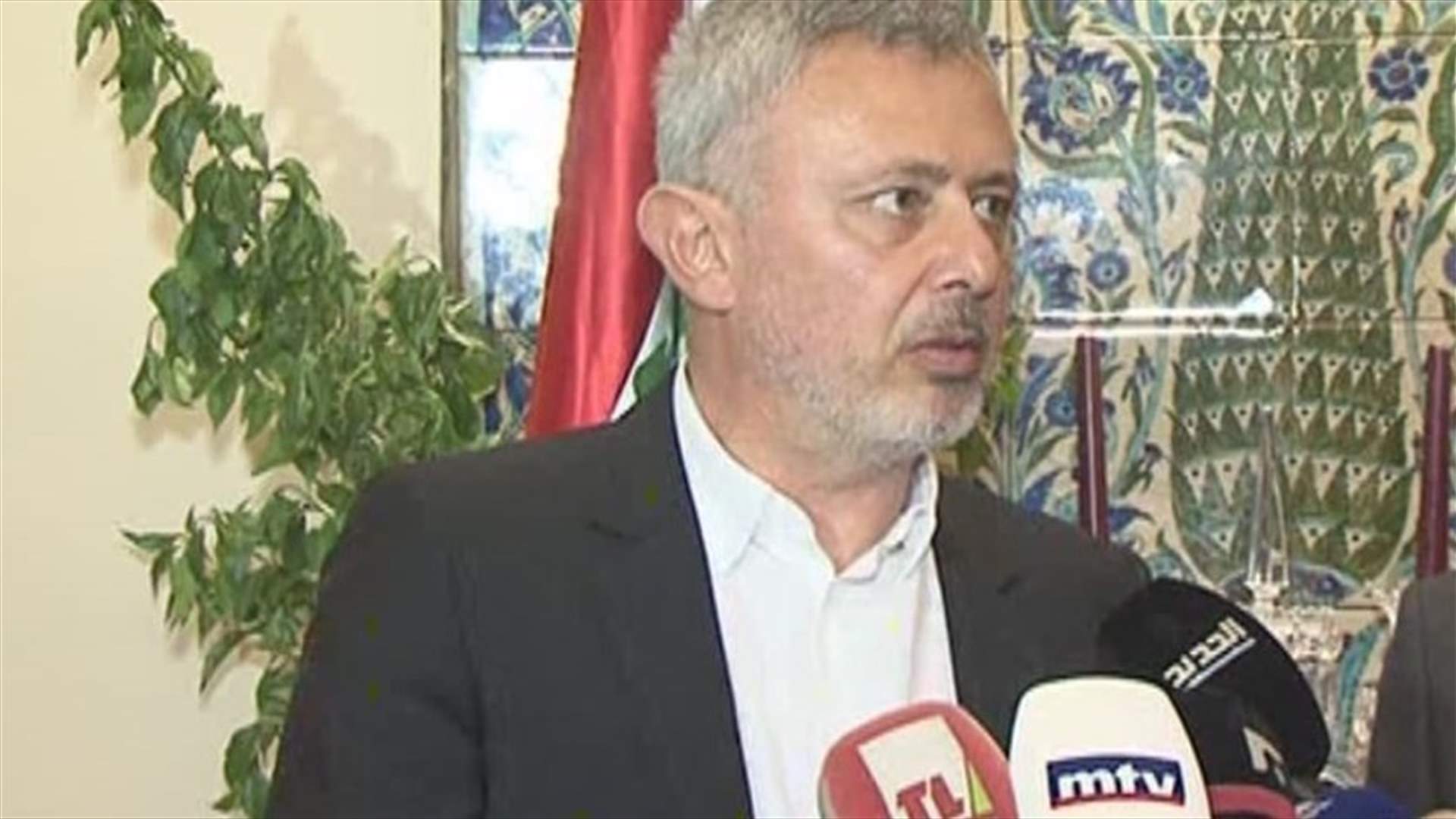 Frangieh receives letter from Jumblatt