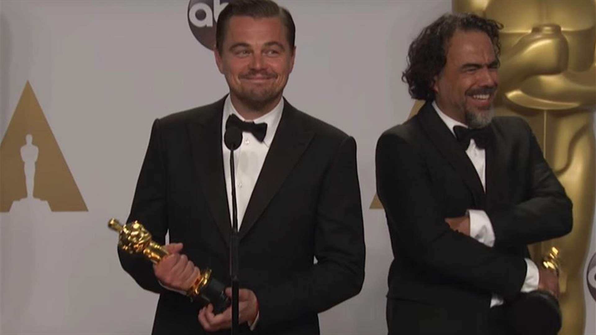 بالفيديو: أول مراسلة مصريّة في الأوسكار تُضحك ليوناردو دي كابريو بسؤالها