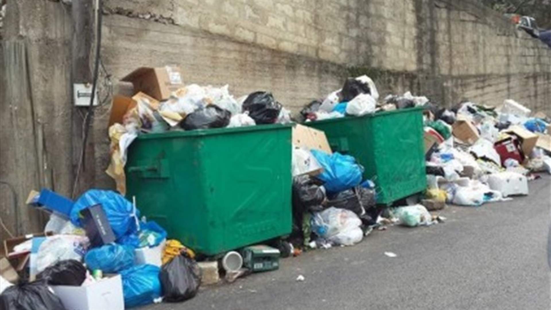 سوكلين: كان على الحكومة اللبنانية تأمين مواقع التسبيخ الاضافية