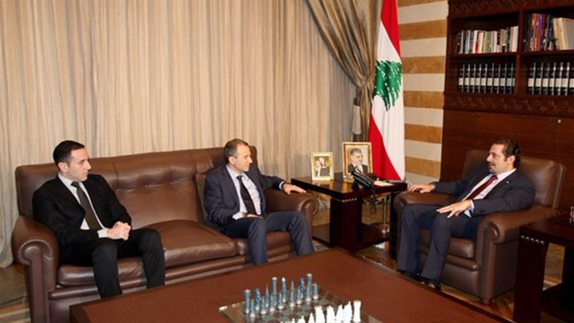 الحريري التقى باسيل: لاتريد تحويل لبنان إلى سوريا اخرى