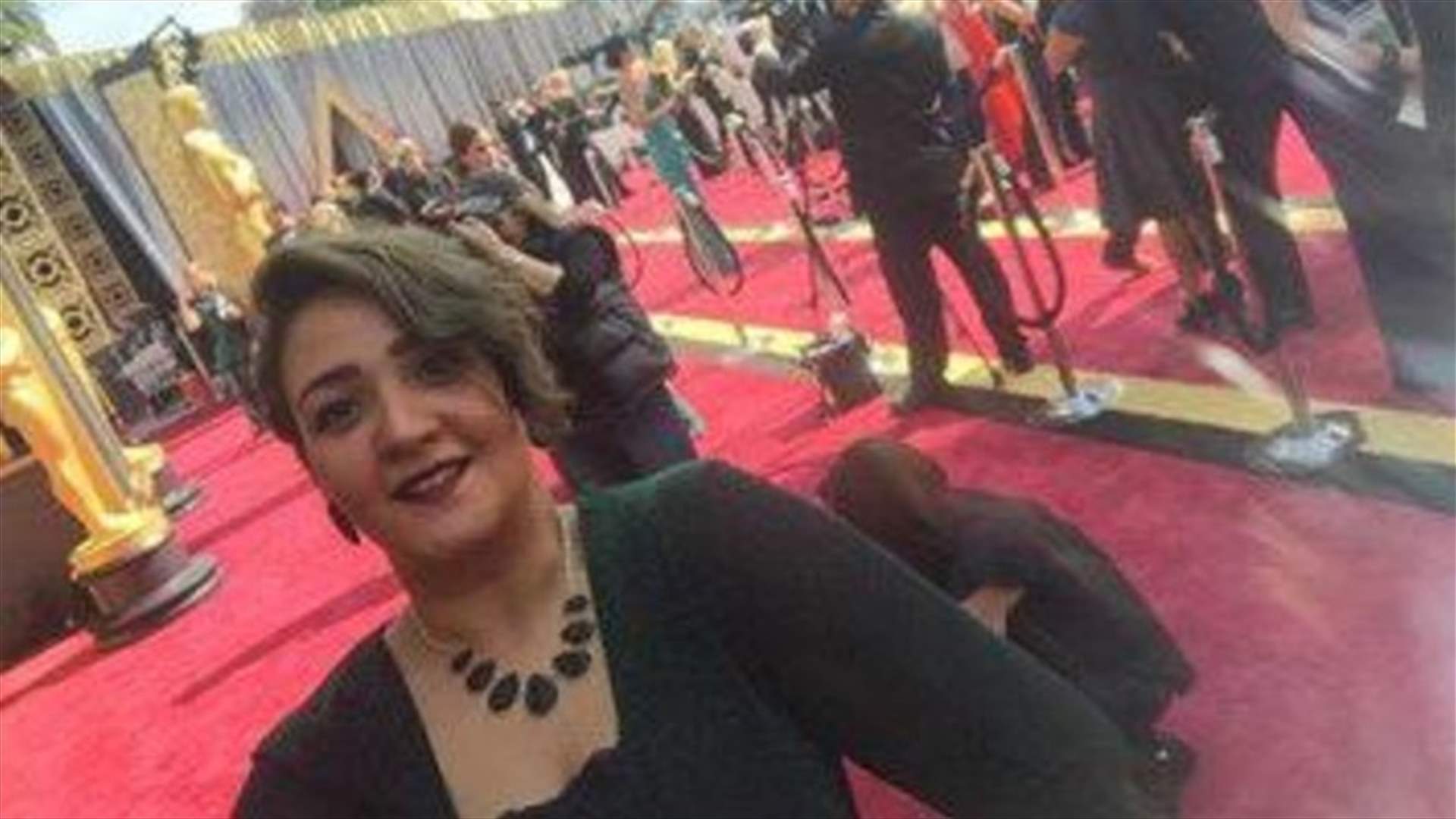 مراسلة الأوسكار المصرية تضرب من جديد: " قلت هاي ليو"