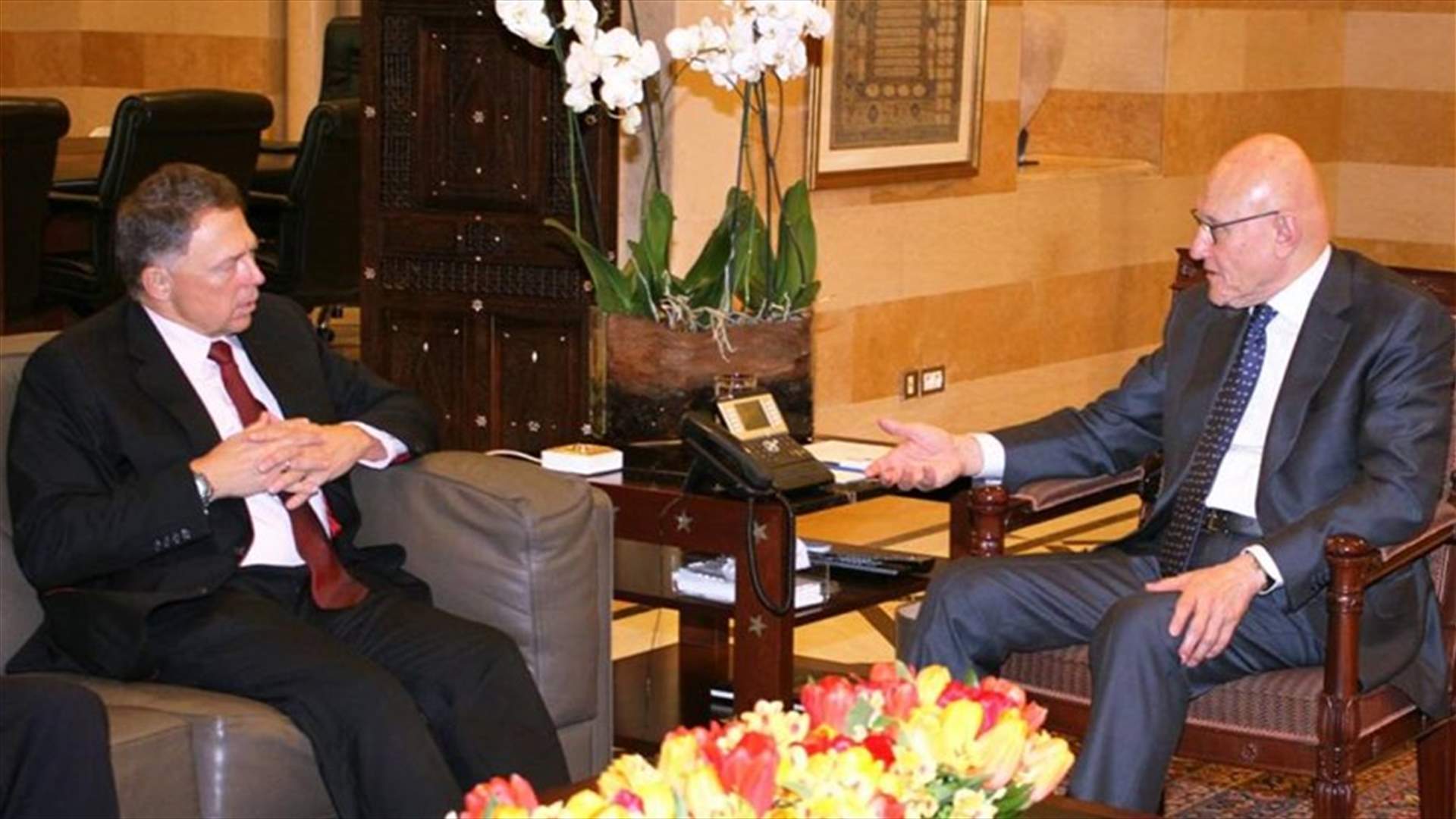 حِرص أميركي على أمن لبنان واستقراره وجونز يجول على القيادات السياسية 