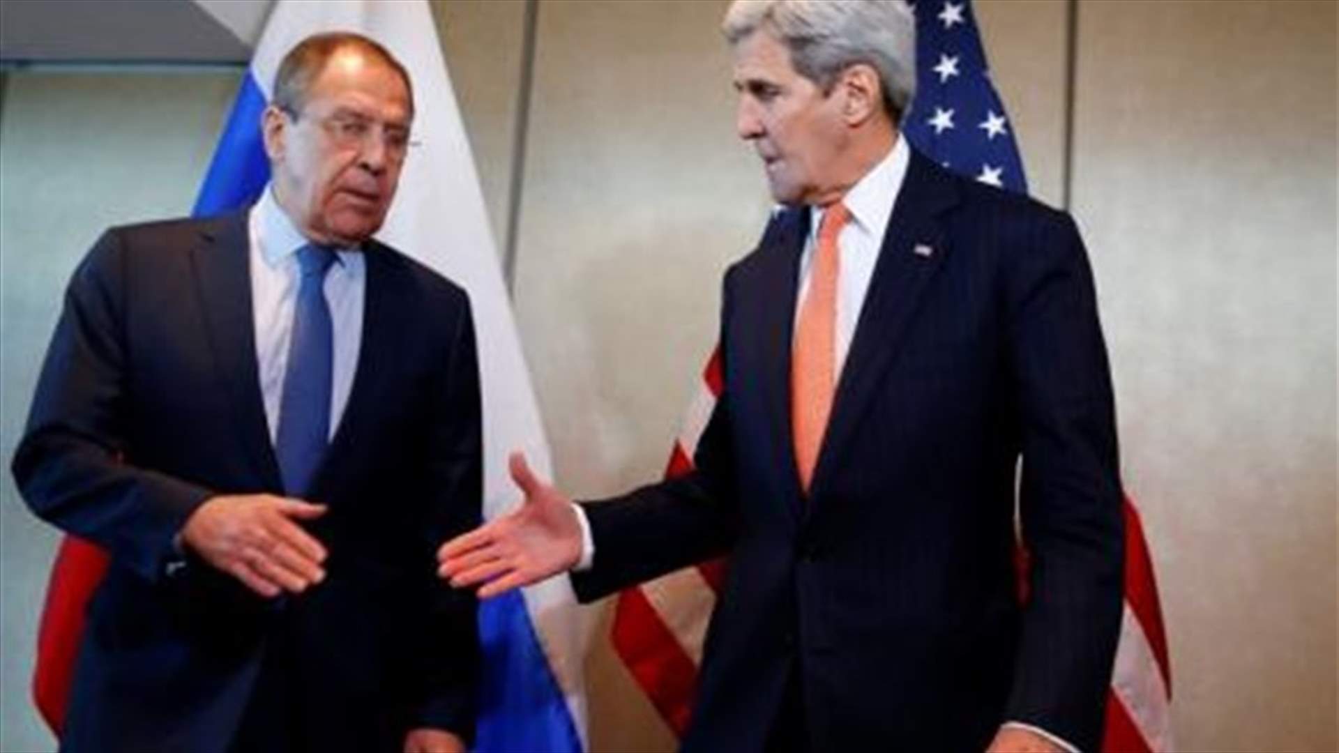 Russia's Lavrov, Kerry call for prompt start to Syria talks