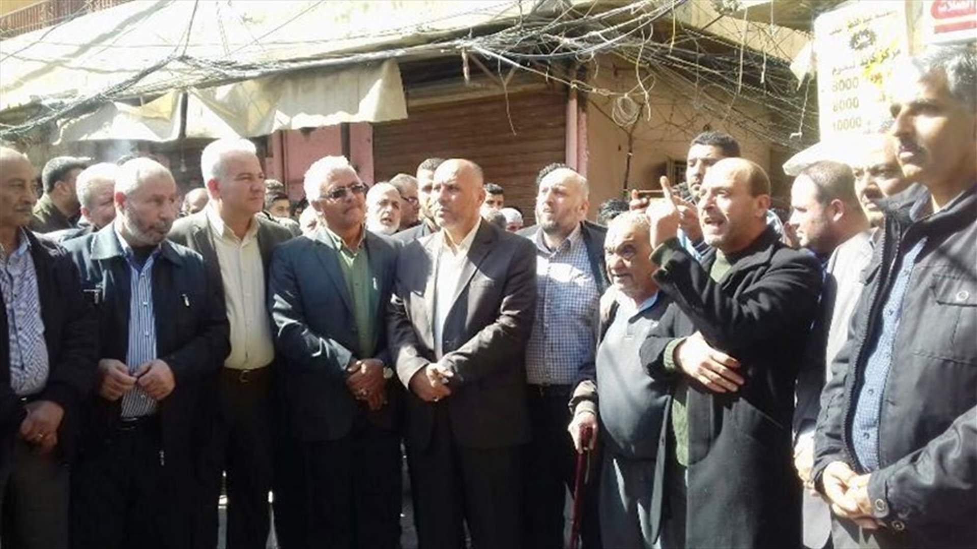 Palestinians protest over UNRWA cutbacks 