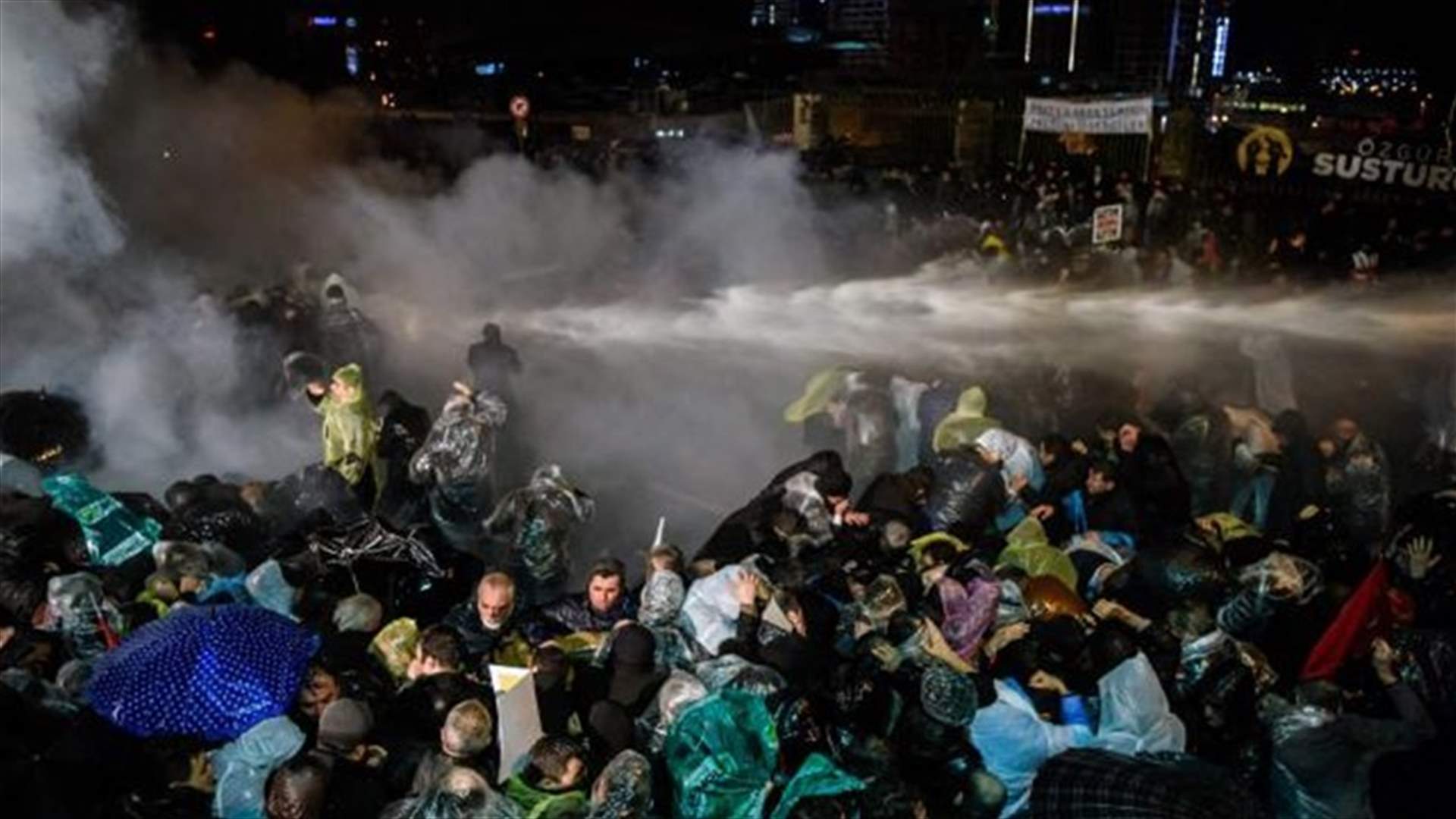 Turkish police fire tear gas for second day after seizing newspaper