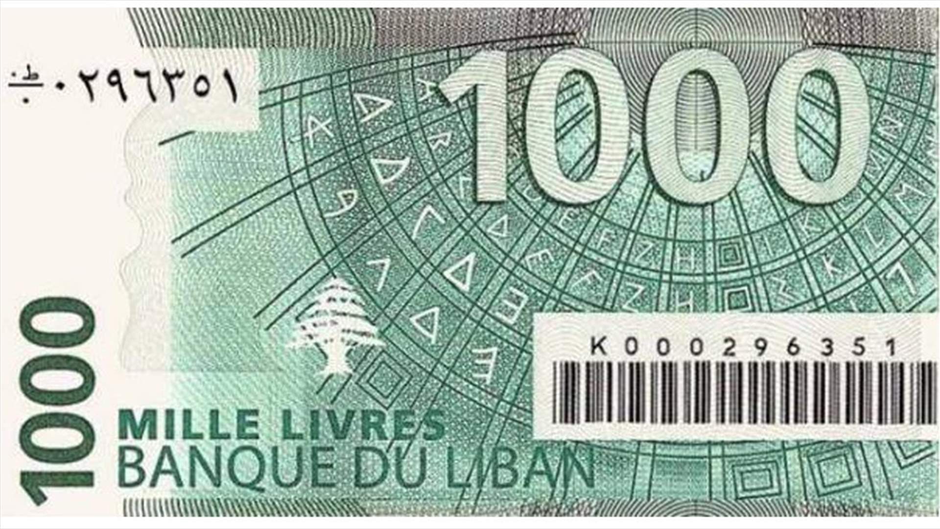 التزوير وصل الى ورقة الـ1000 ليرة!