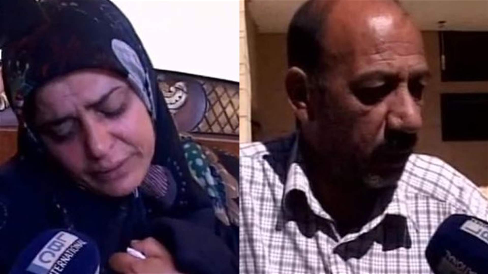 ماذا قال والدا الشهيد مدلج بعد توقيف ذابح ابنهما؟