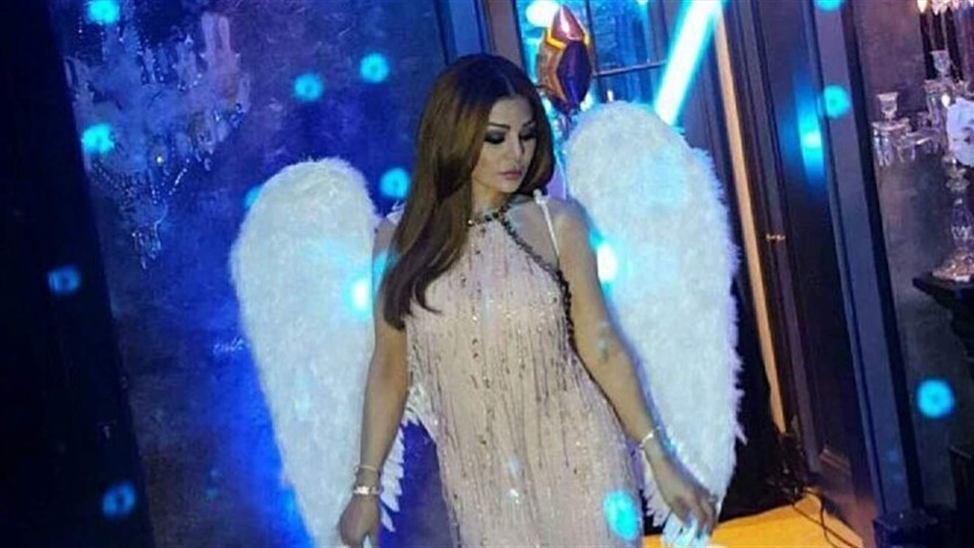 الصور الأولى من سهرة عيد ميلاد هيفاء وهبي الخاصة