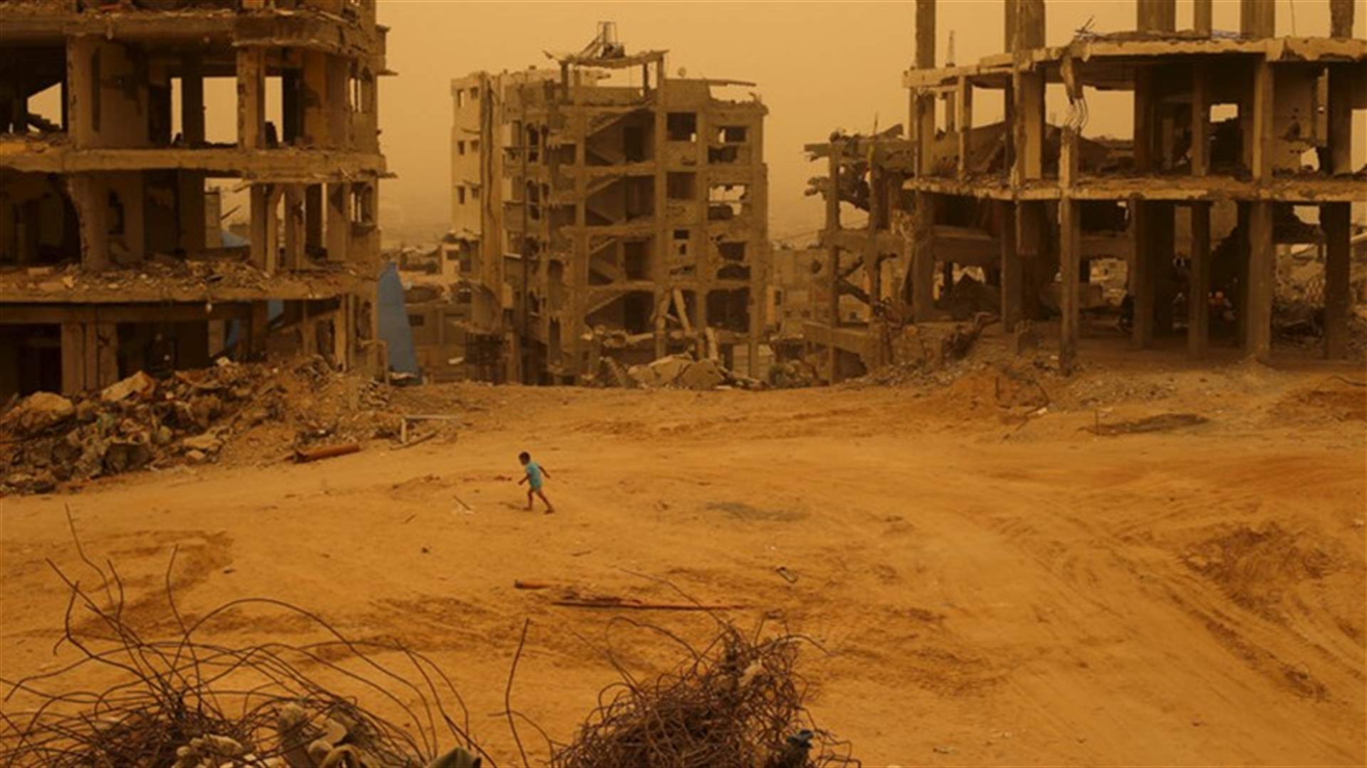 Gaza boy killed in Israeli air strike after militant rockets hit Israel