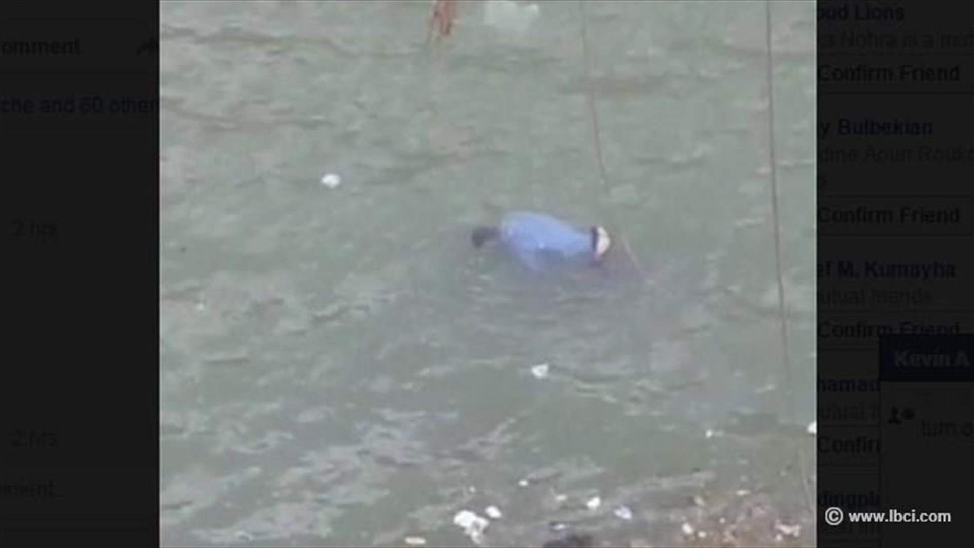 Body retrieved from Beirut’s Dalieh River