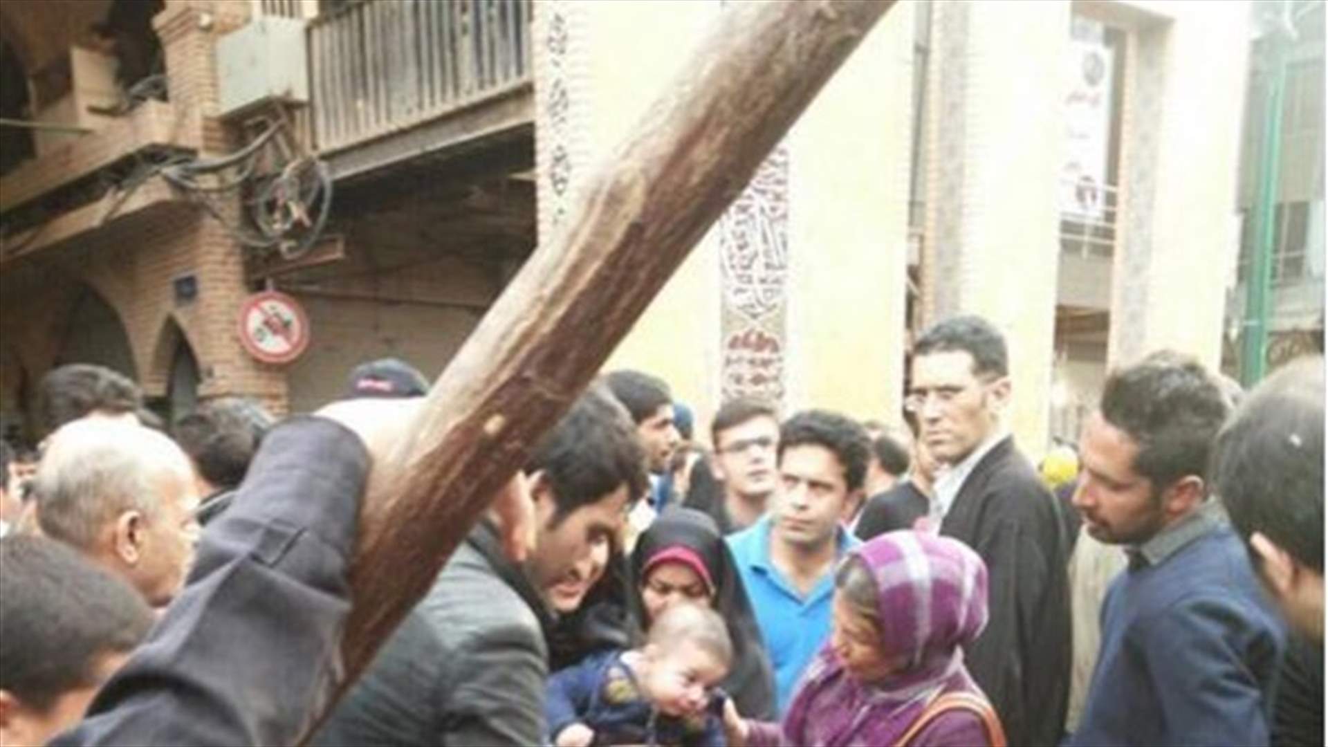 جرحى بانفجار في سوق طهران