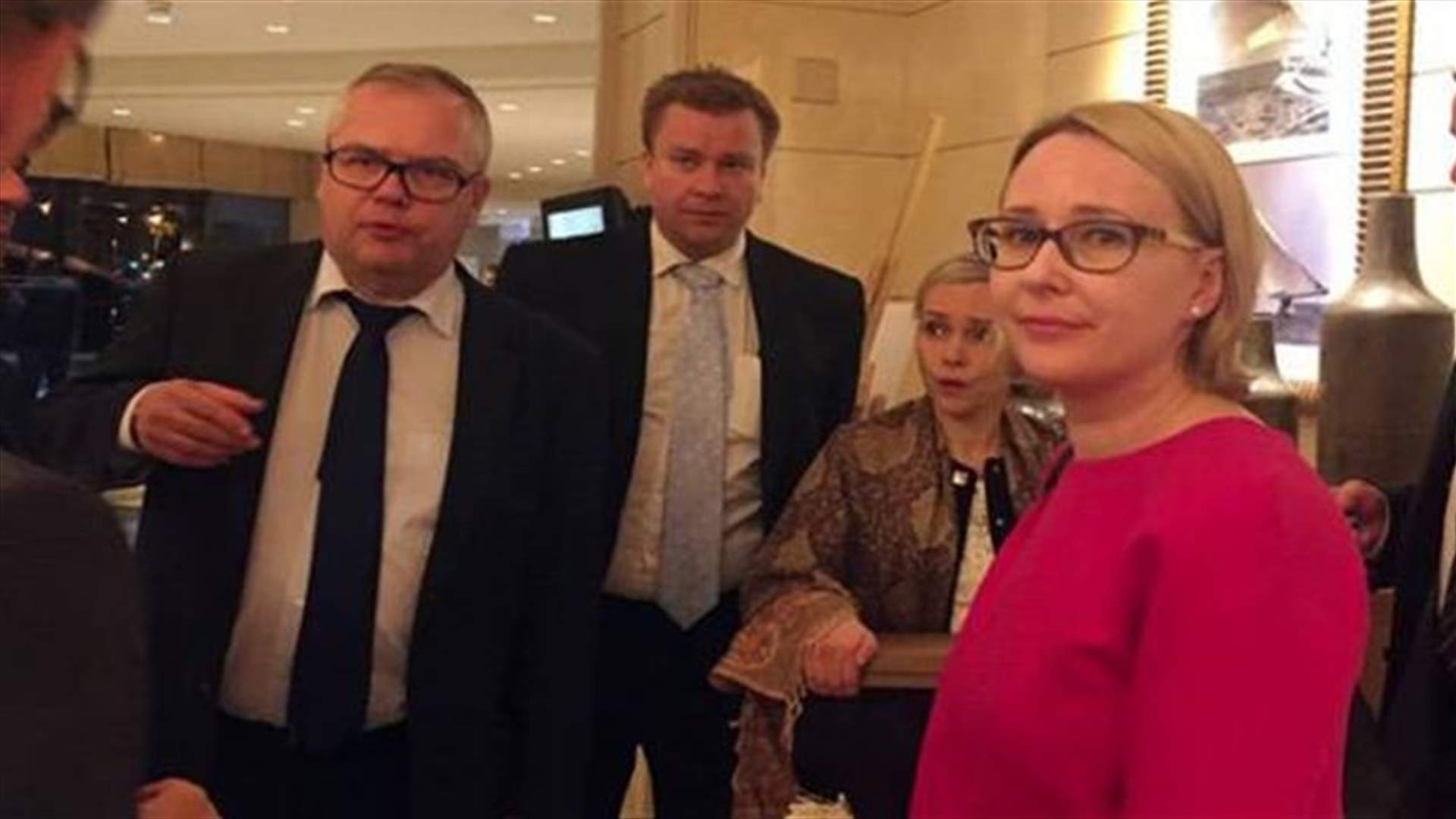 رئيسة البرلمان الفنلندي لـ"النهار": الكل يتطلع الى حل في سوريا