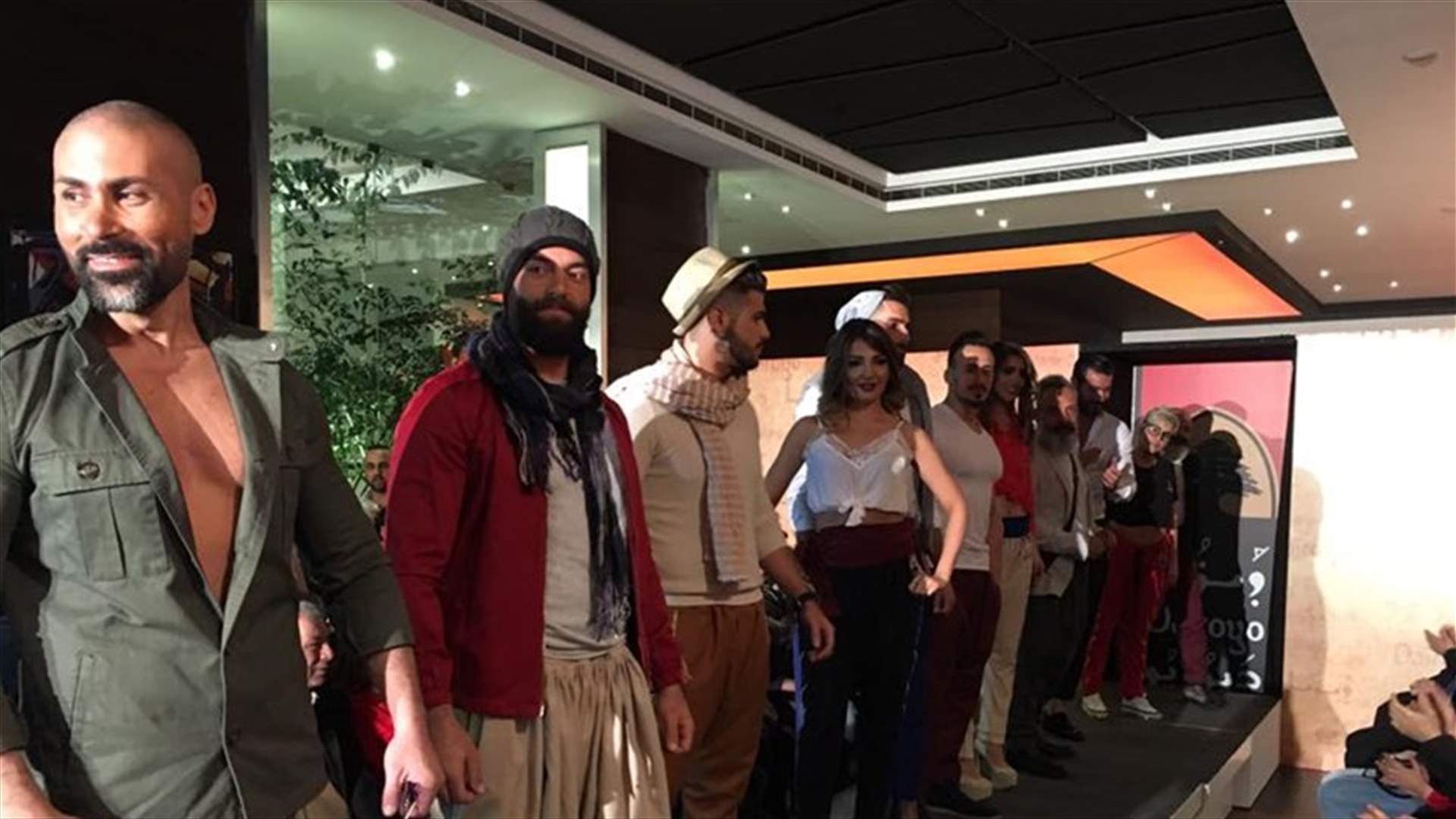 بالصوّر: للمرّة الأولى في لبنان عرض أزياء "للشروال"