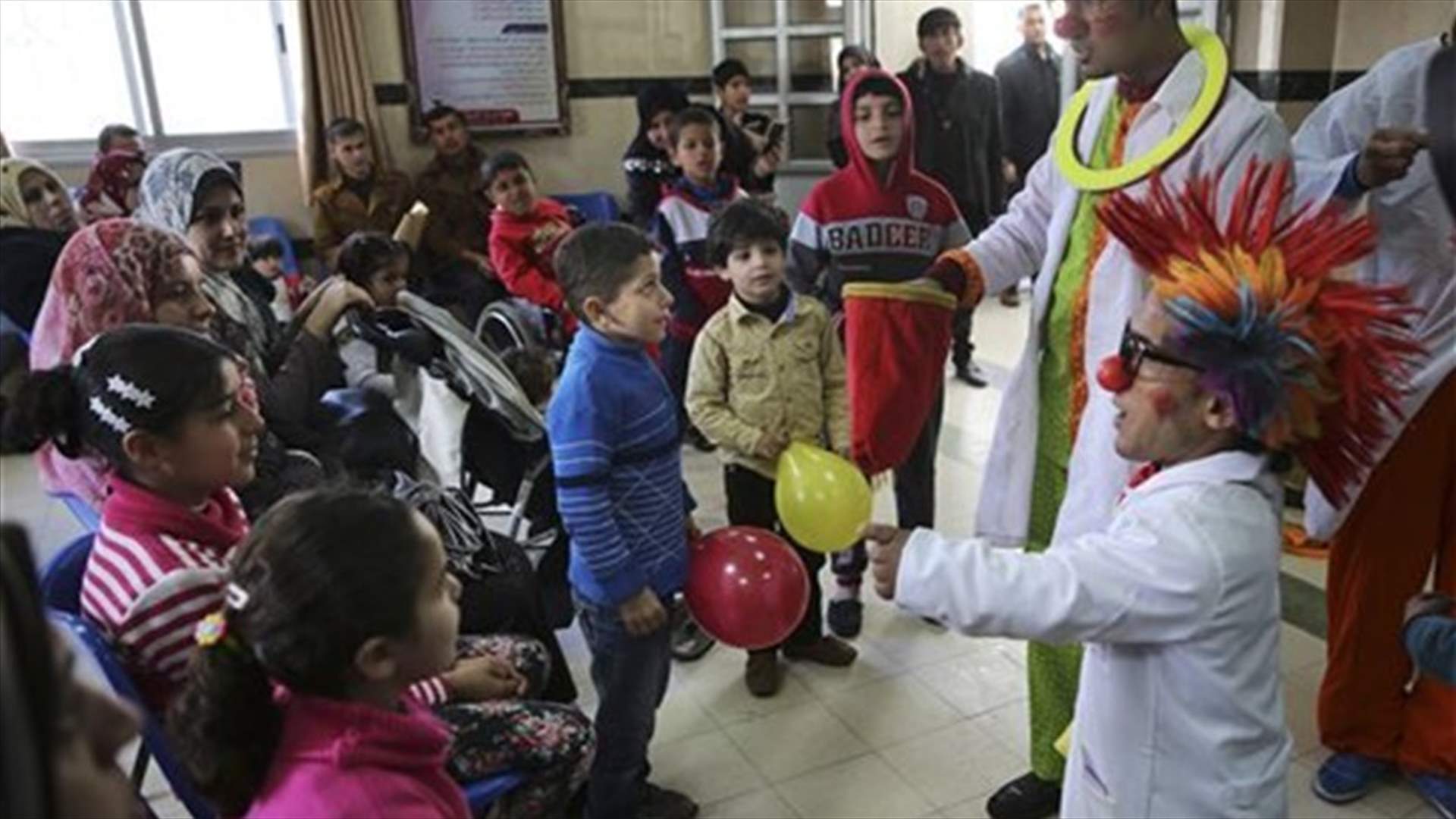 2 Palestinian Clowns Offer Relief To Kids In Gaza Hospitals
