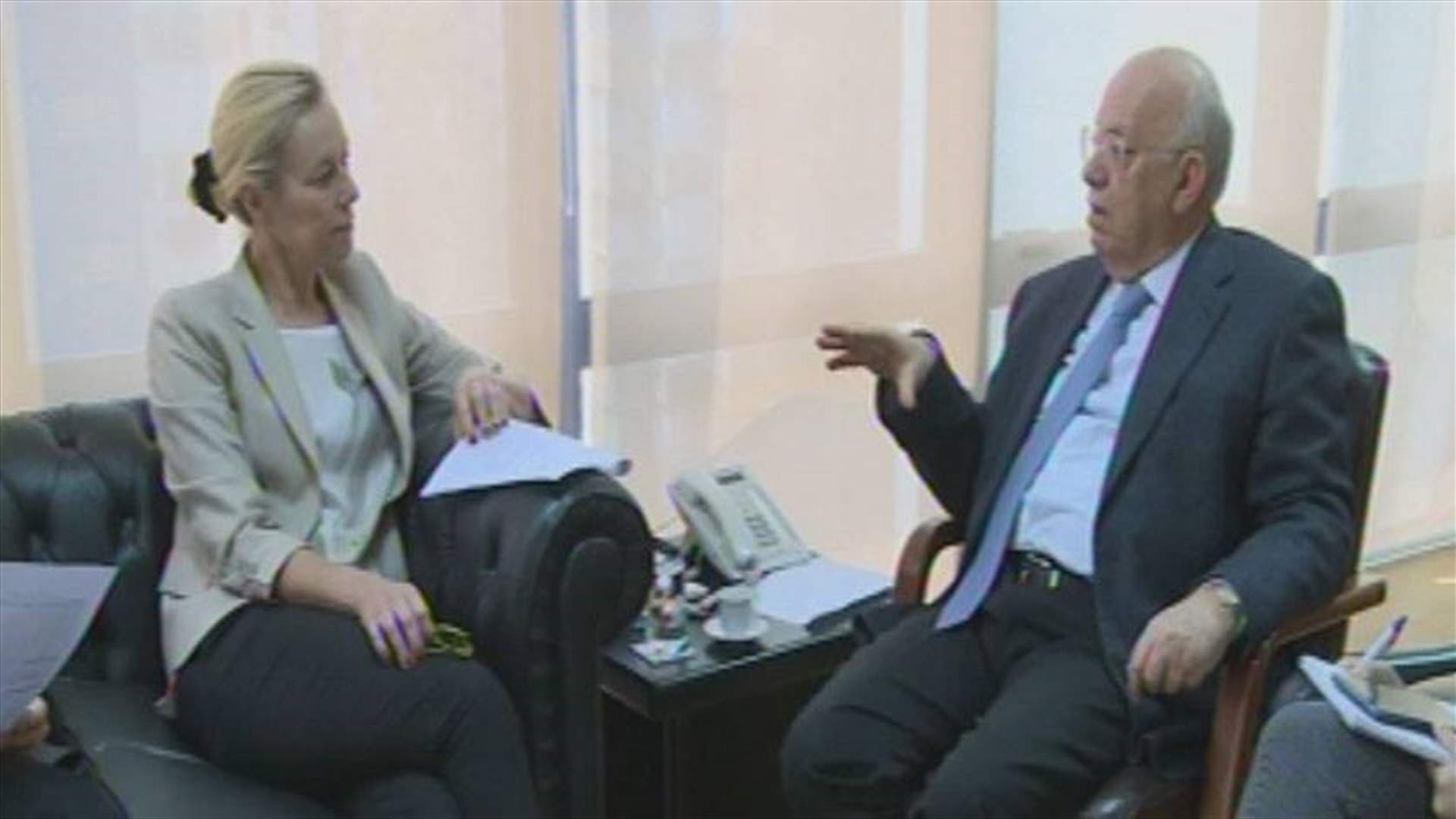 Derbass, Sigrid Kaag hold meeting, discuss issue of Syrian refugees