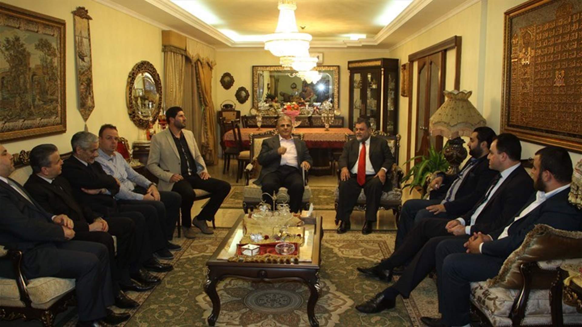 MP Khaled al-Daher meets with FPM delegation