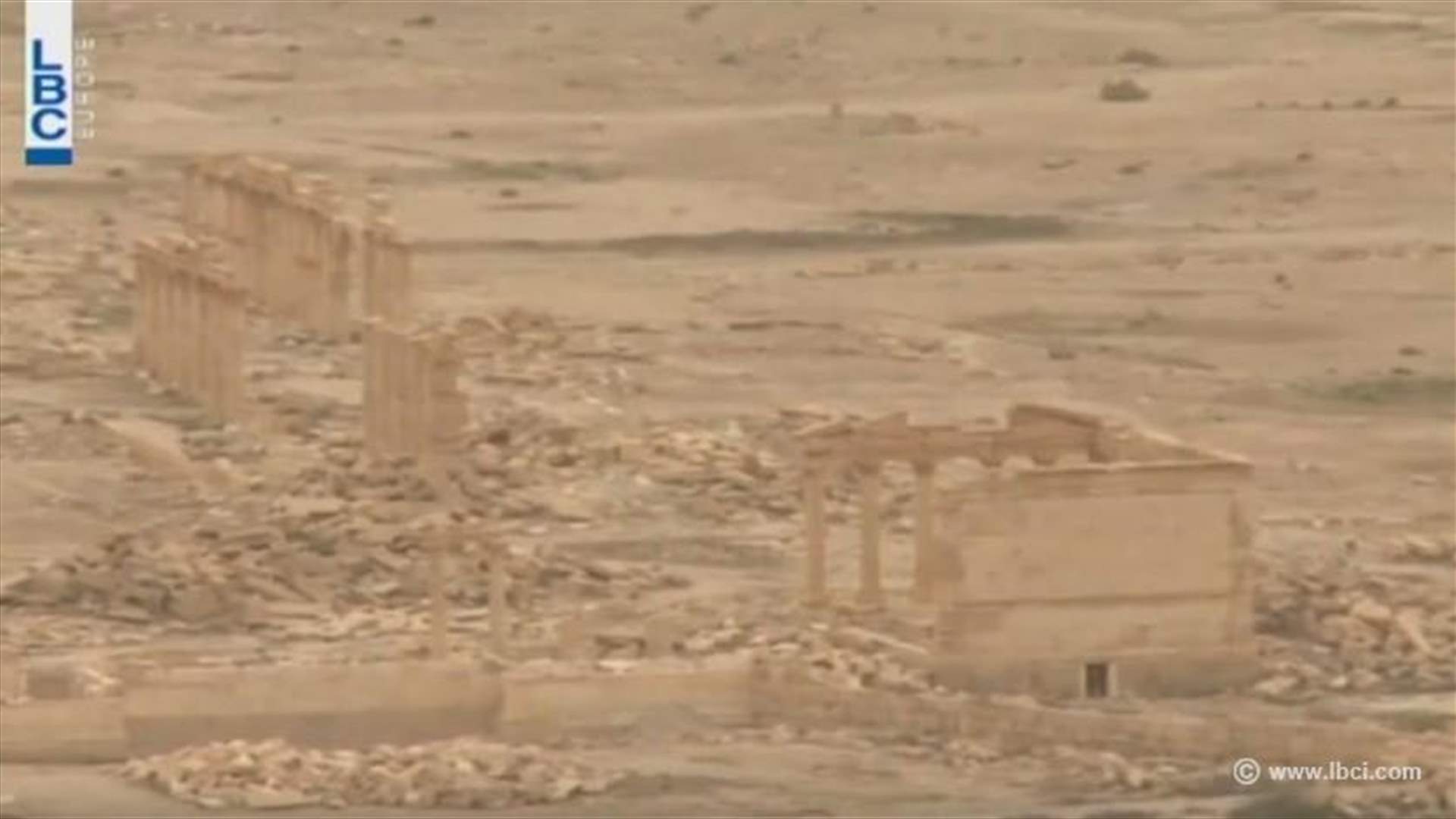REPORT: Islamic State driven out of Syria's ancient Palmyra city