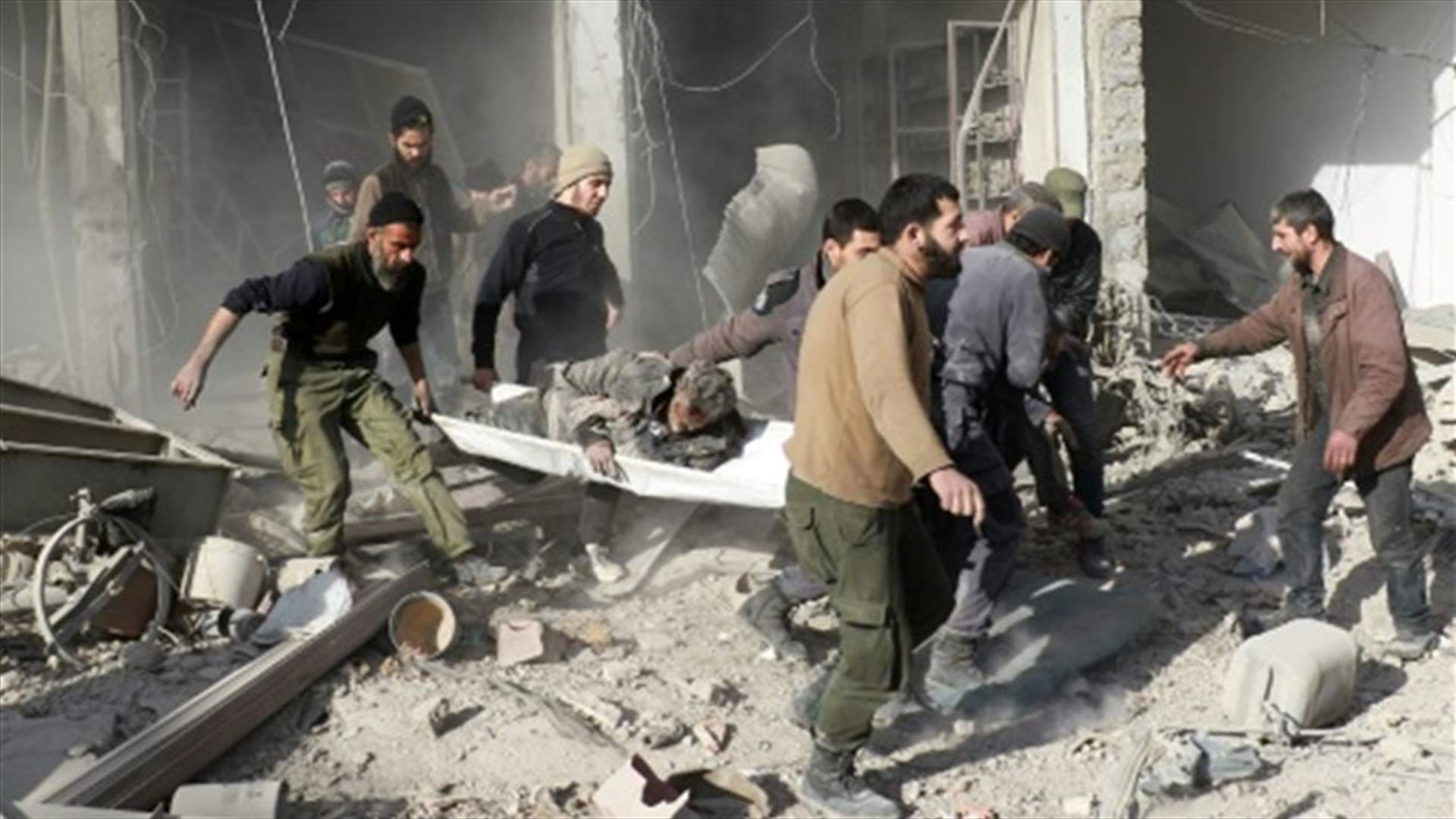 أكثر من 23  قتيلا وعشرات الجرحى قرب دمشق
