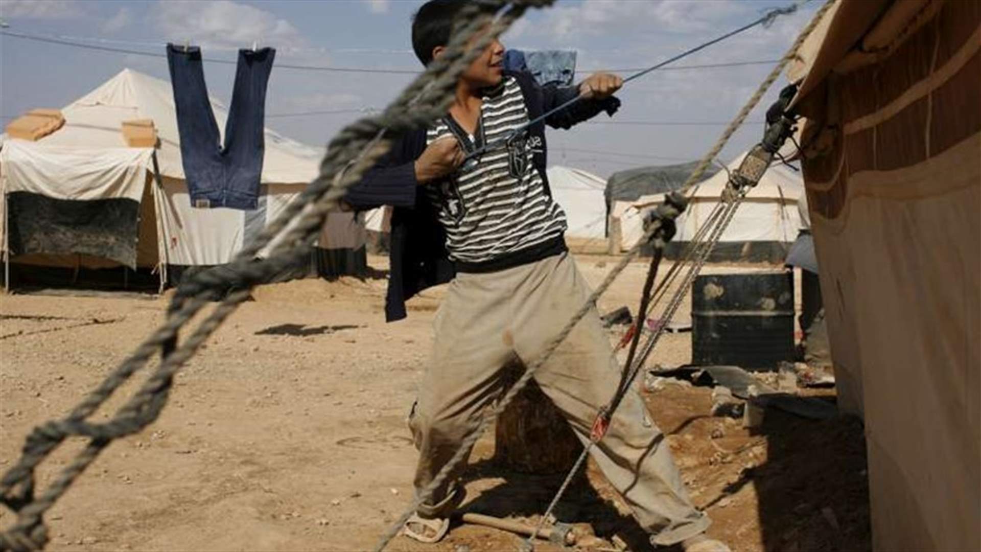 مواجهات جديدة في مخيم اللاجئين في جزيرة خيوس باليونان