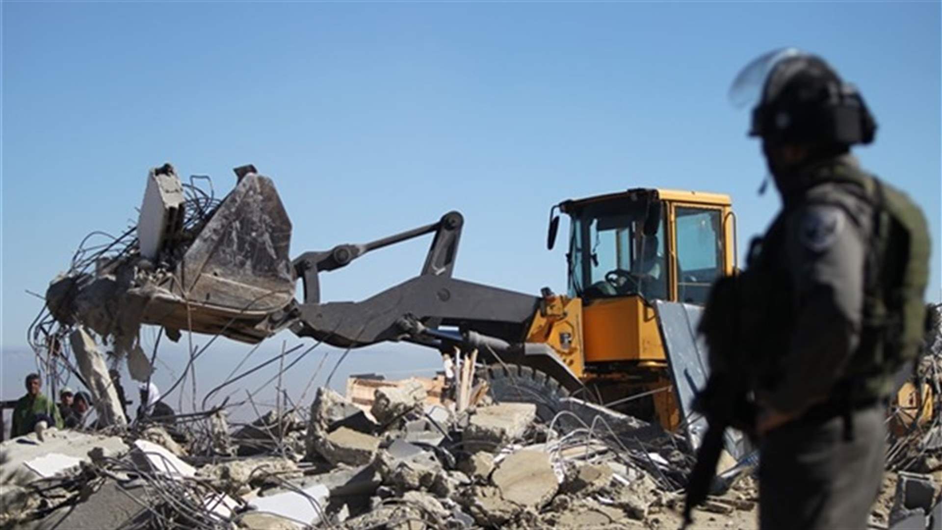 واشنطن "قلقة" بشأن تدمير إسرائيل منازل فلسطينيين