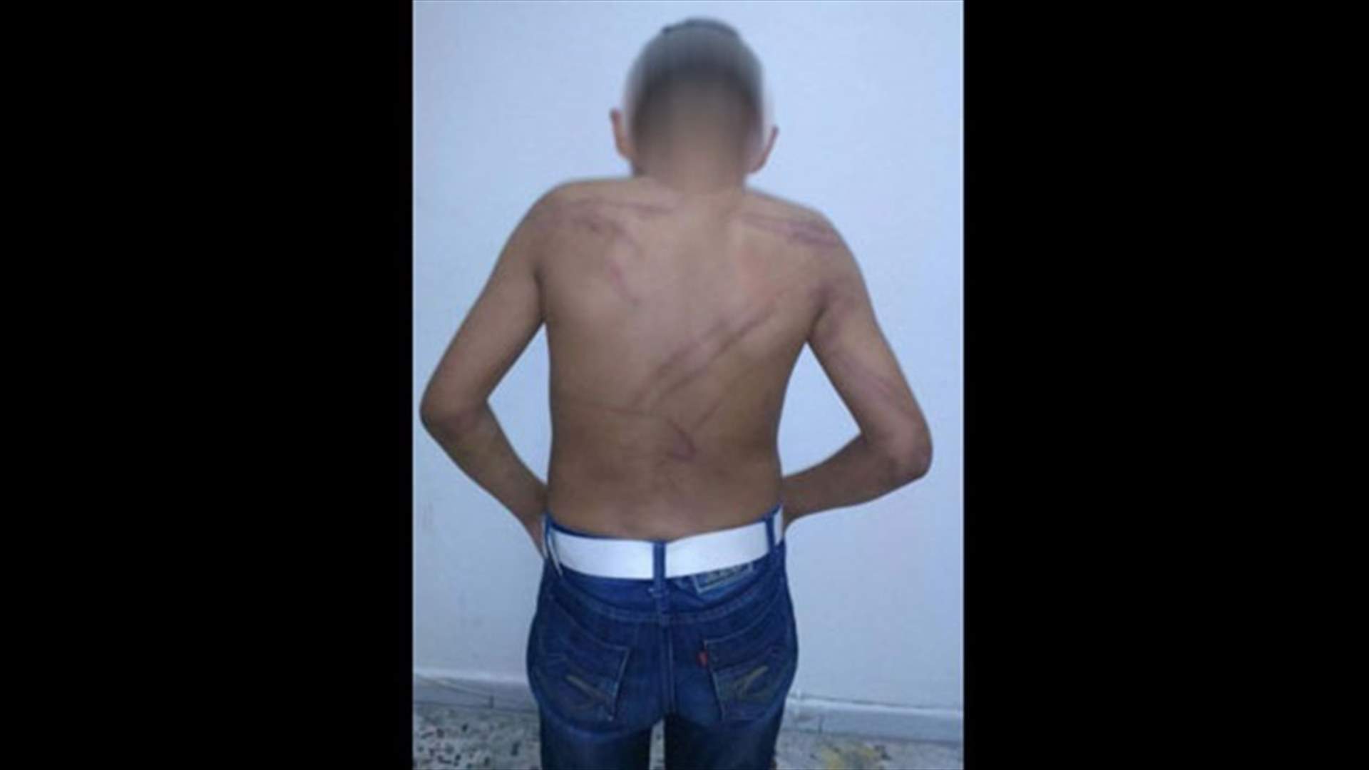[PHOTOS] ISF arrests Syrian man for beating his son with electric cable 