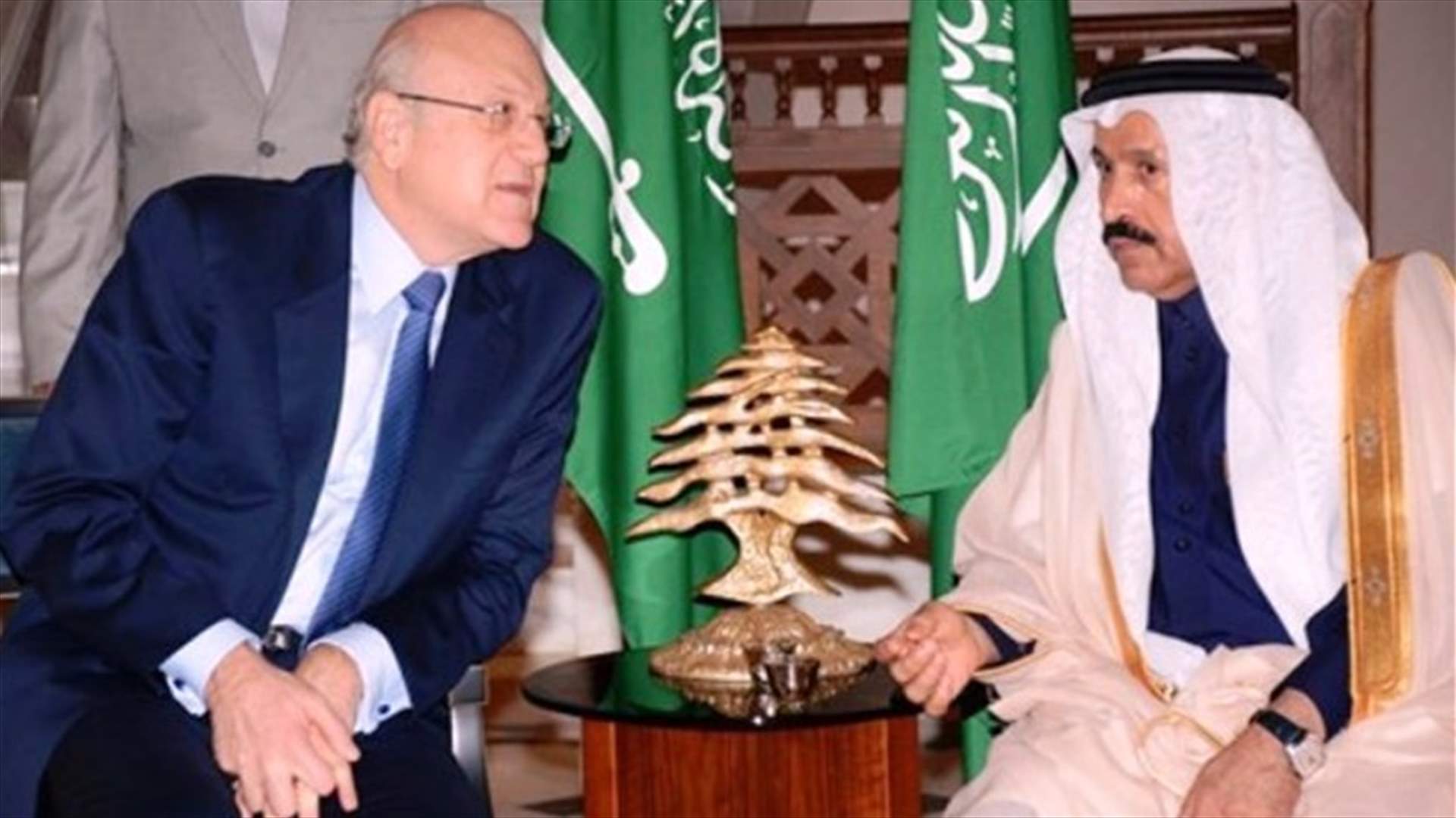 ميقاتي بحث مع عسيري في آخر التطورات 
