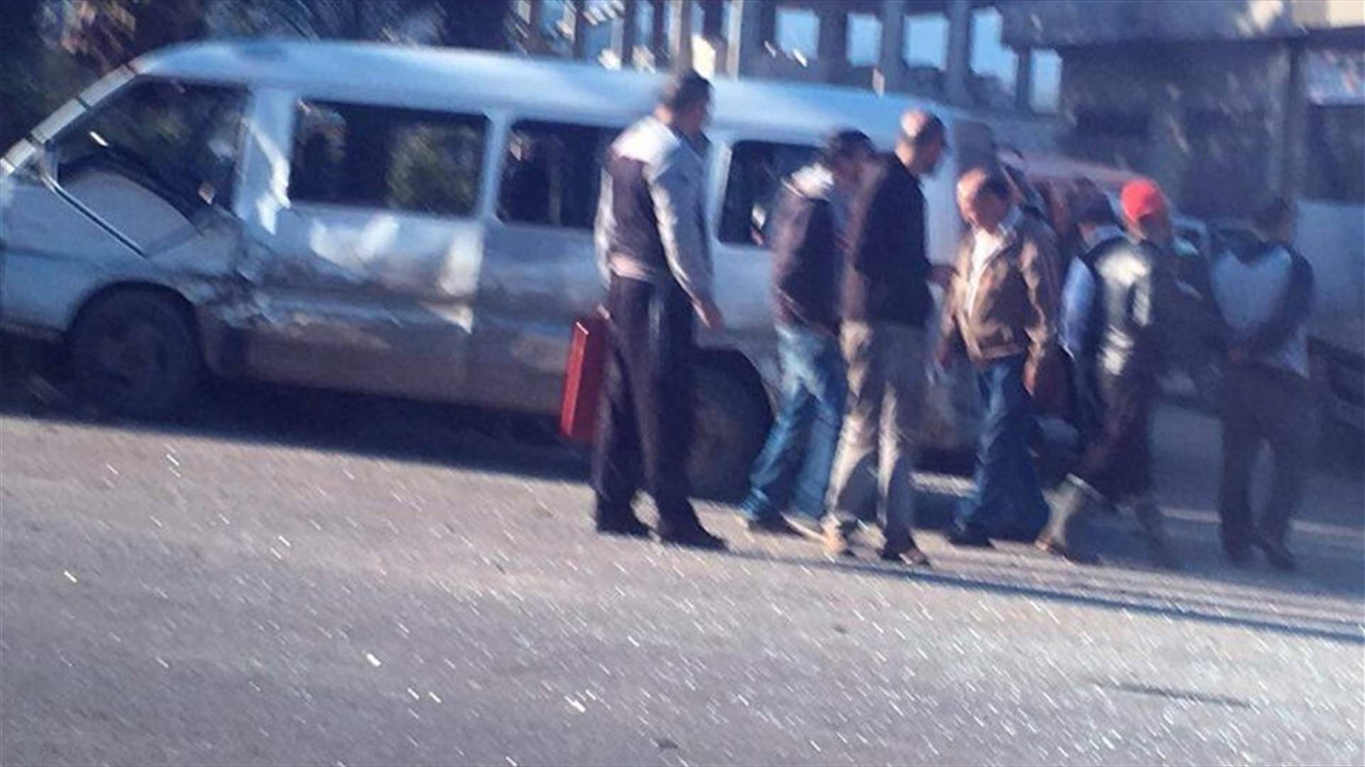 6 جرحى في حادث سير عند مفترق حلبا - القبيات
