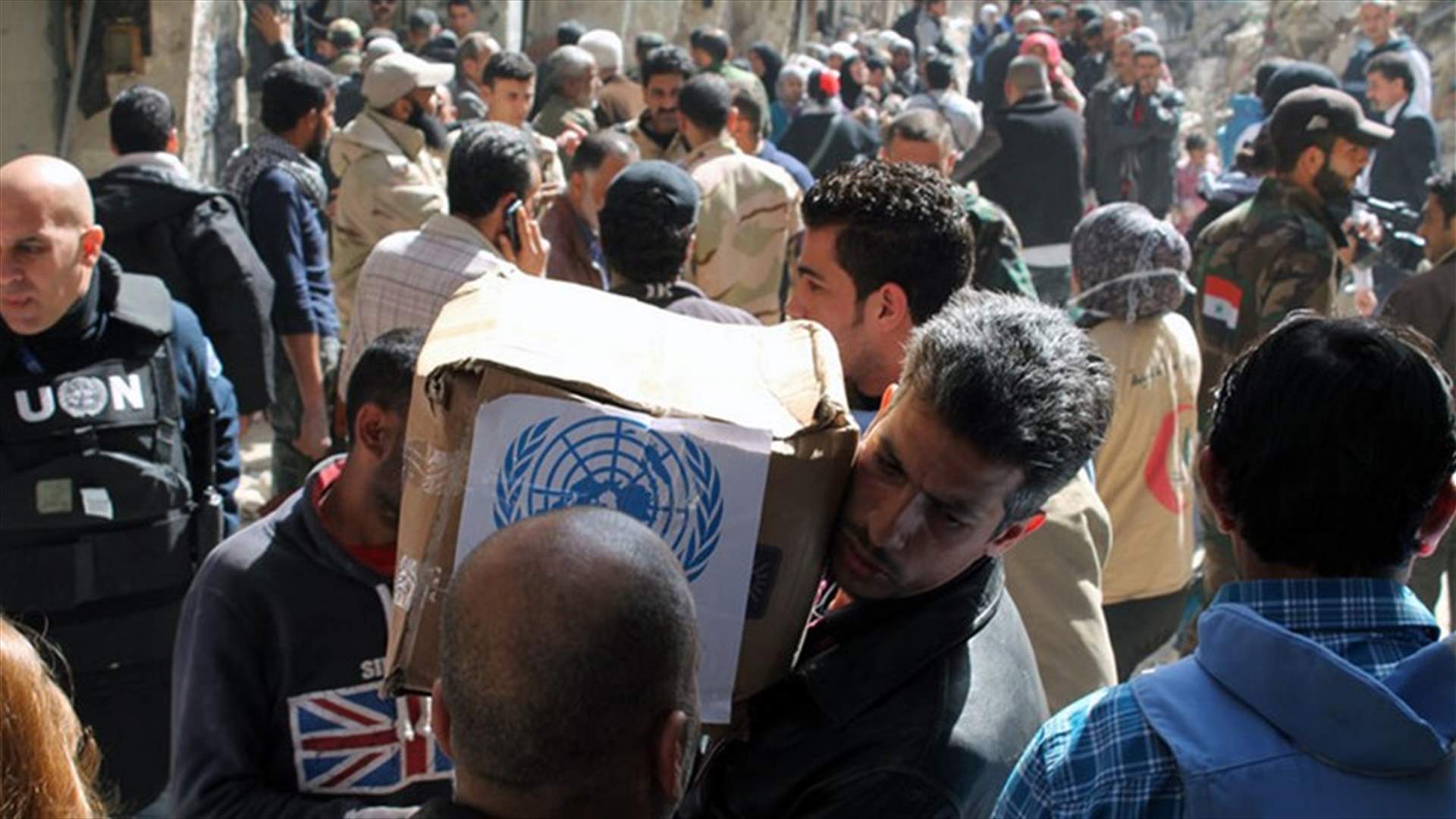 Civilians risk starvation at Damascus camp-UNRWA