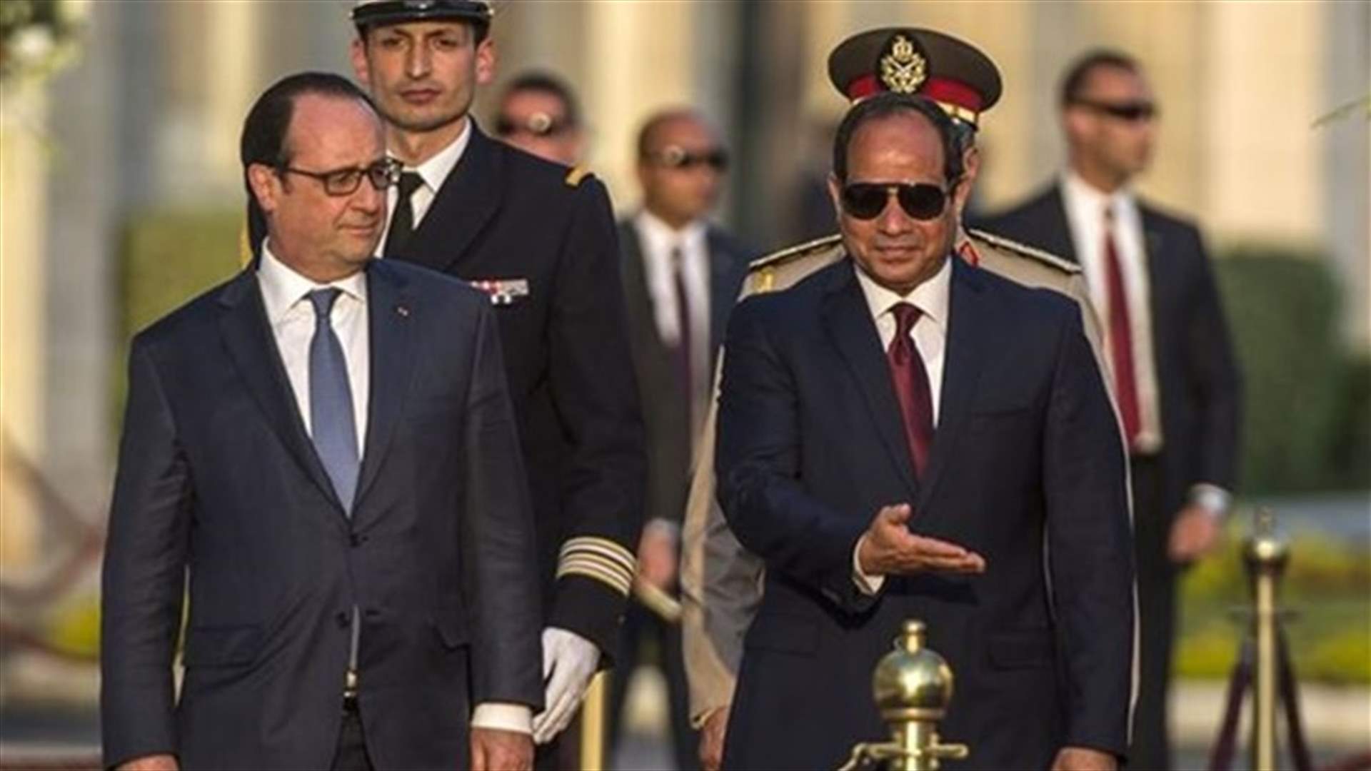 السيسي وهولاند شاركا بمنتدى الأعمال "المصري-الفرنسي" 