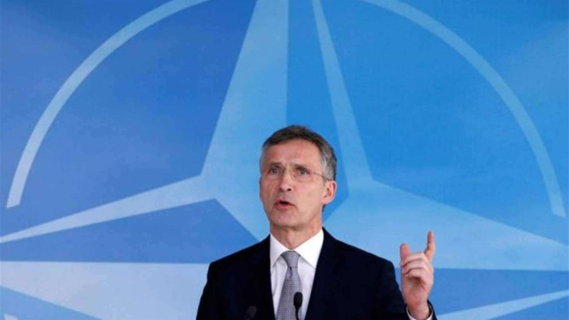 Number of migrants crossing Aegean to Europe falling significantly -NATO&#39;s Stoltenberg