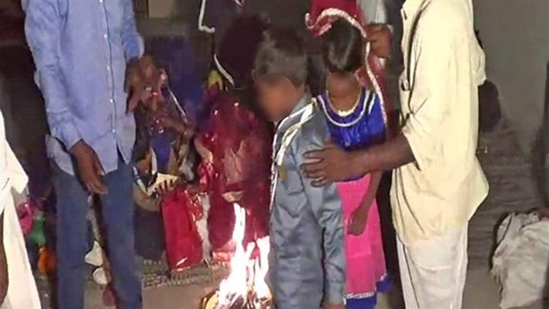 فيديو سريّ من حفل زفاف قاصرات في الهند