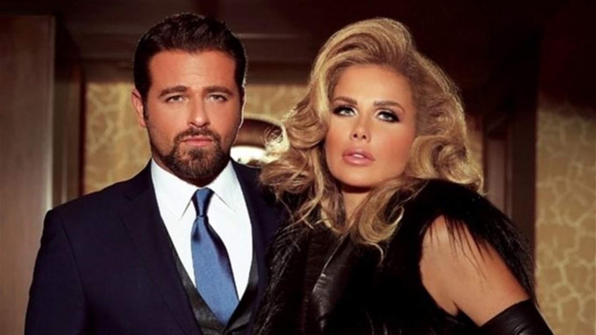 صورة نادرة لنيكول ويوسف الخال عندما التقيا للمرّة الأولى