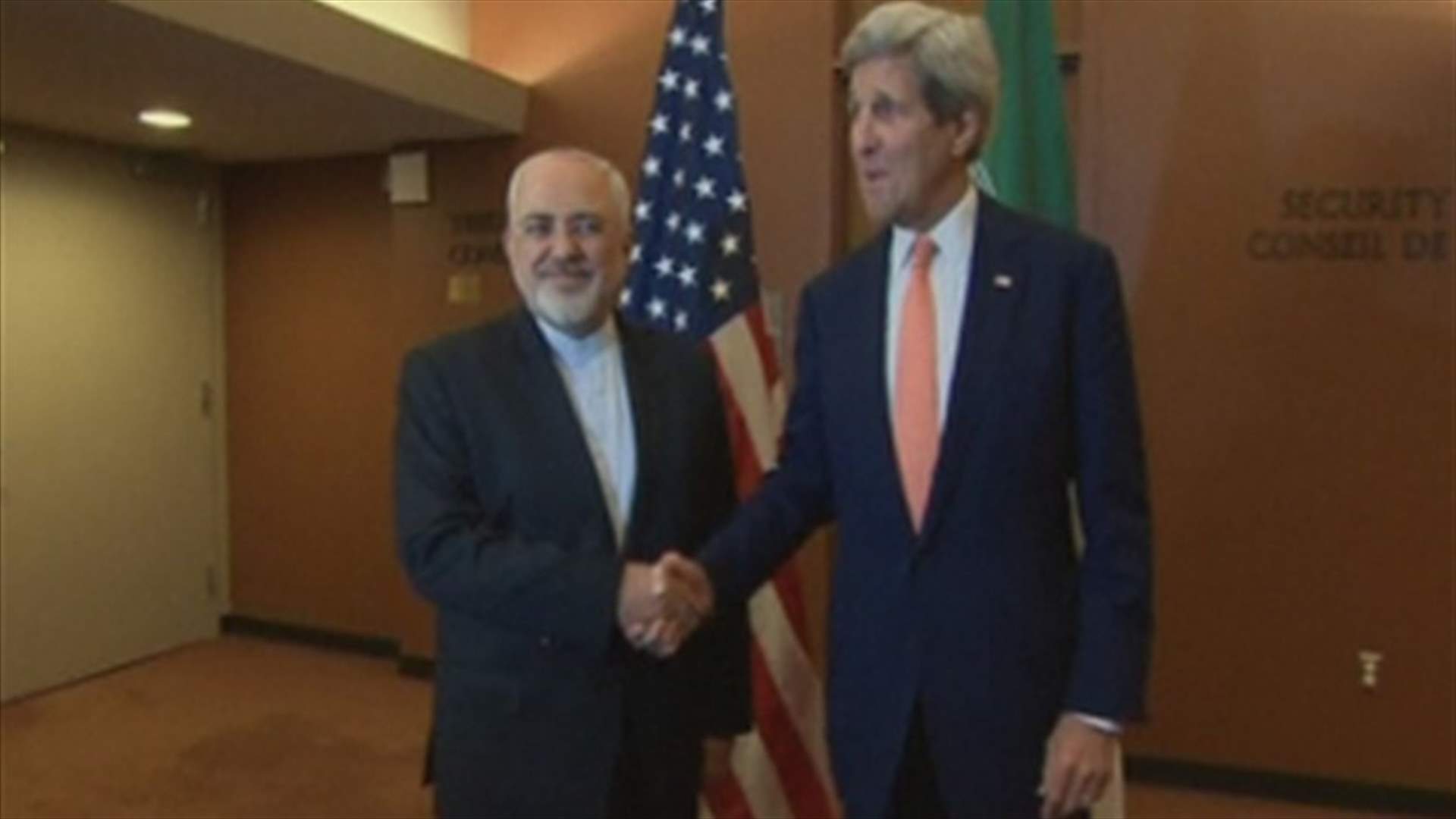 Kerry, Zarif to discuss US sanctions relief for Iran