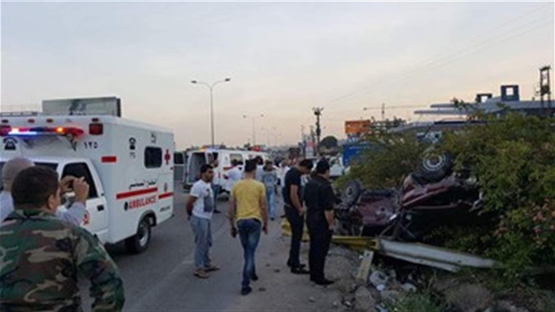 Car accident in Jbeil leaves four people injured