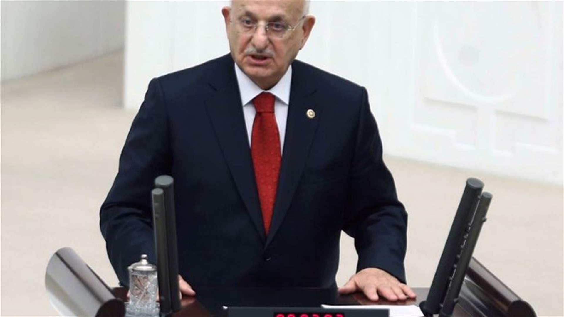 Turkey needs religious constitution, parliament speaker says