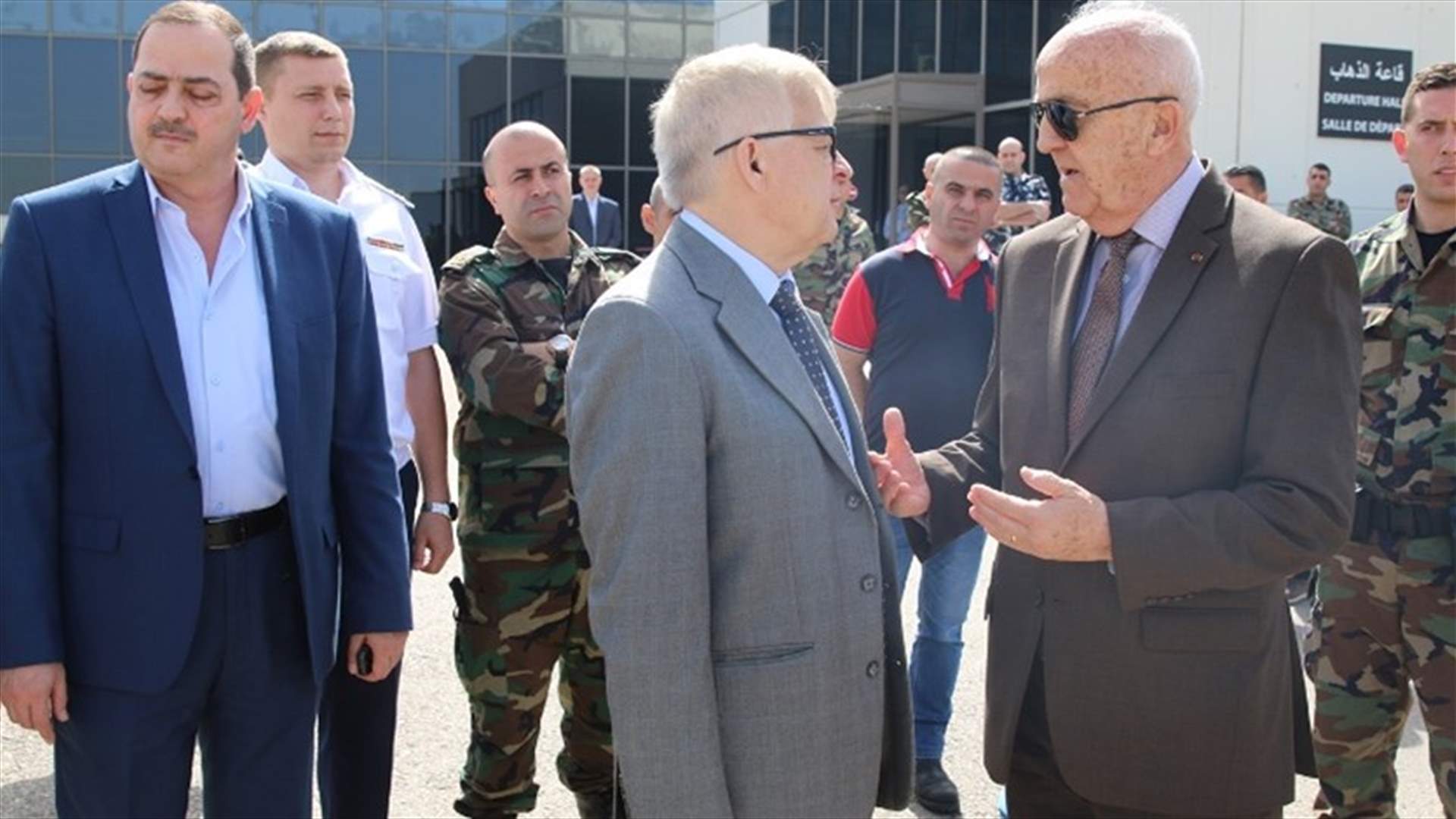 مقبل غادر الى روسيا: لبنان على خط الدفاع الاول في مواجهة الارهاب