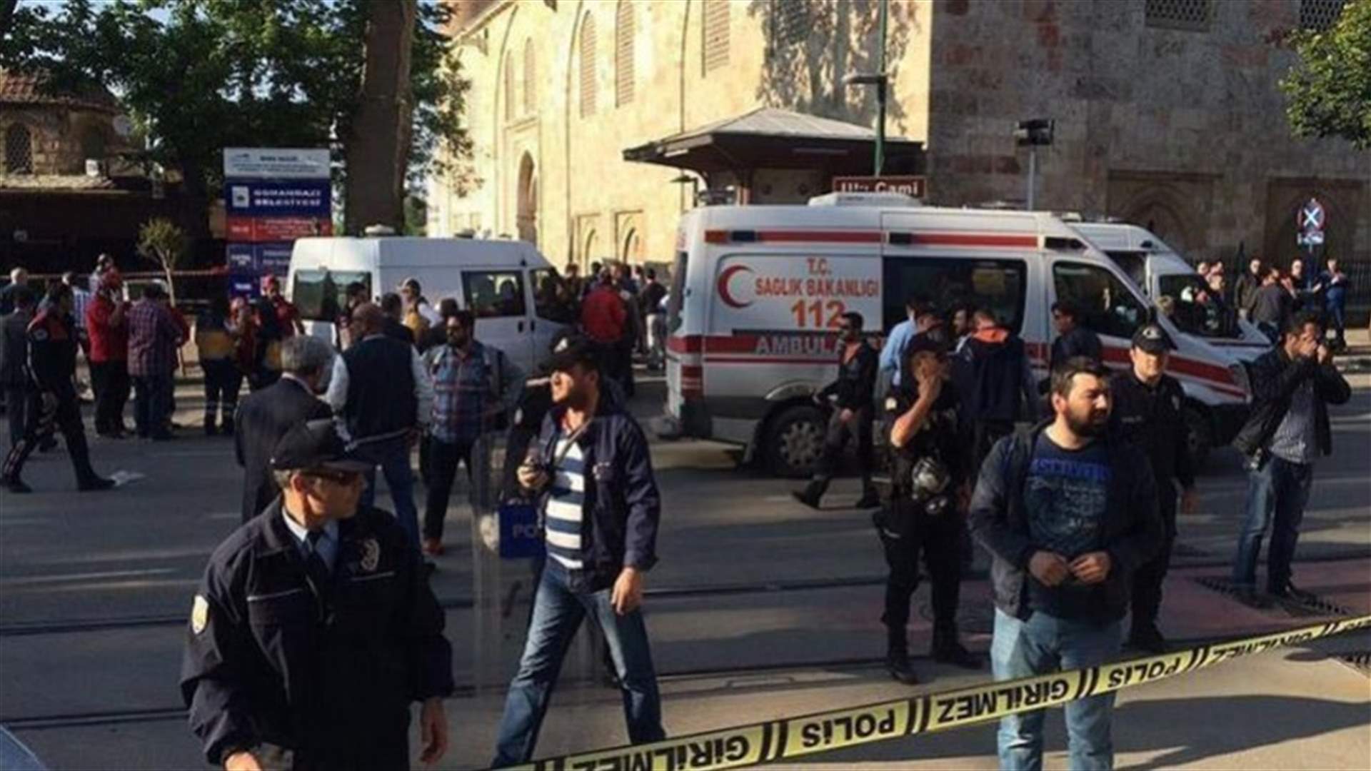 Fifteen people held over suicide bomb in Turkey - interior minister