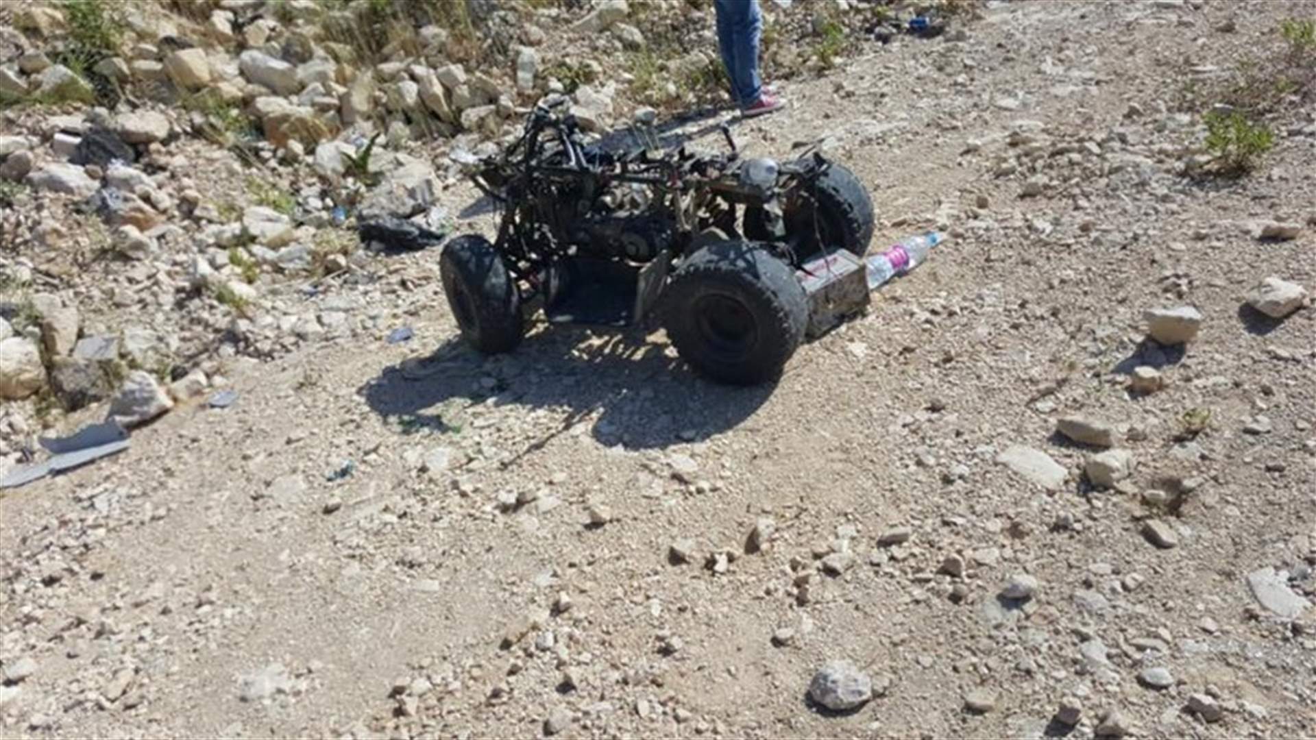 بالصورة...قتيل اثر تدهور ATV في عبيدات - جبيل